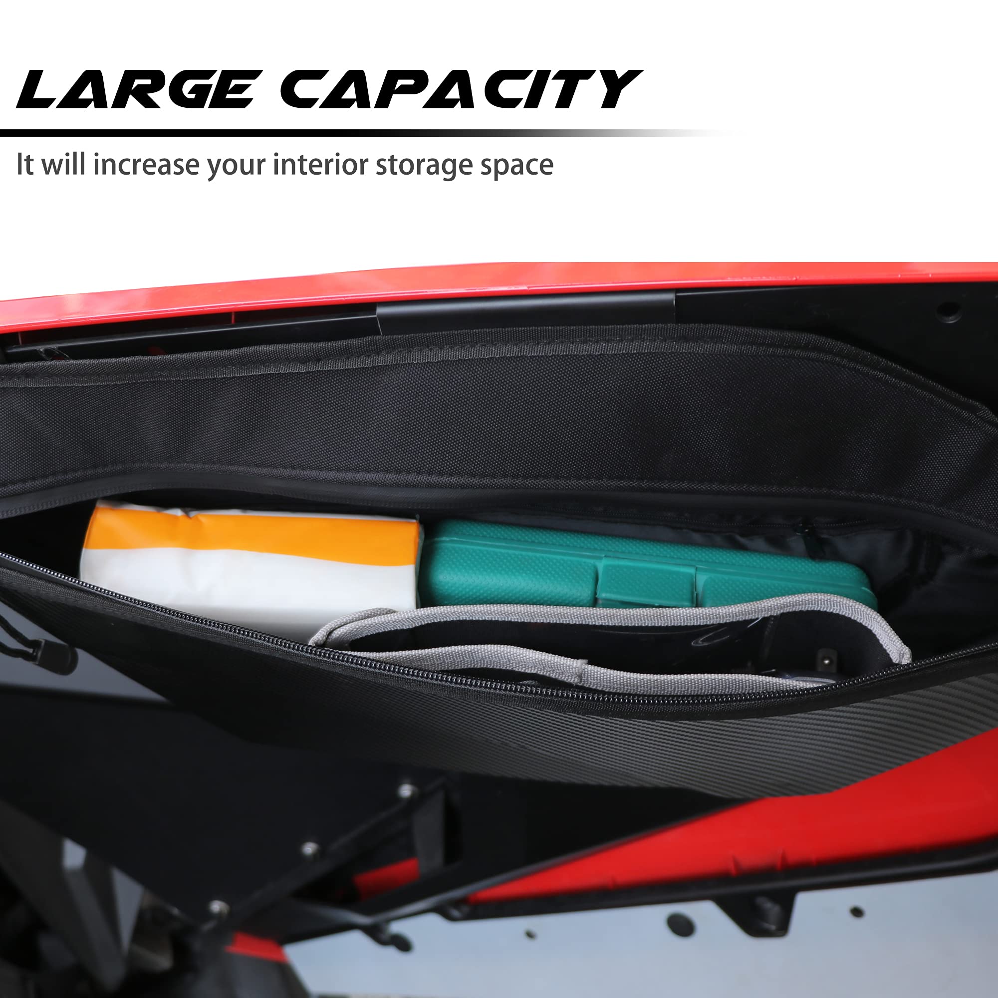 RERPRO RZR PRO XP Side Door Bags, RZR Storage Bag Compatible with Polaris RZR PRO XP 2020 2021 2022 2023 Front Driver and Passen