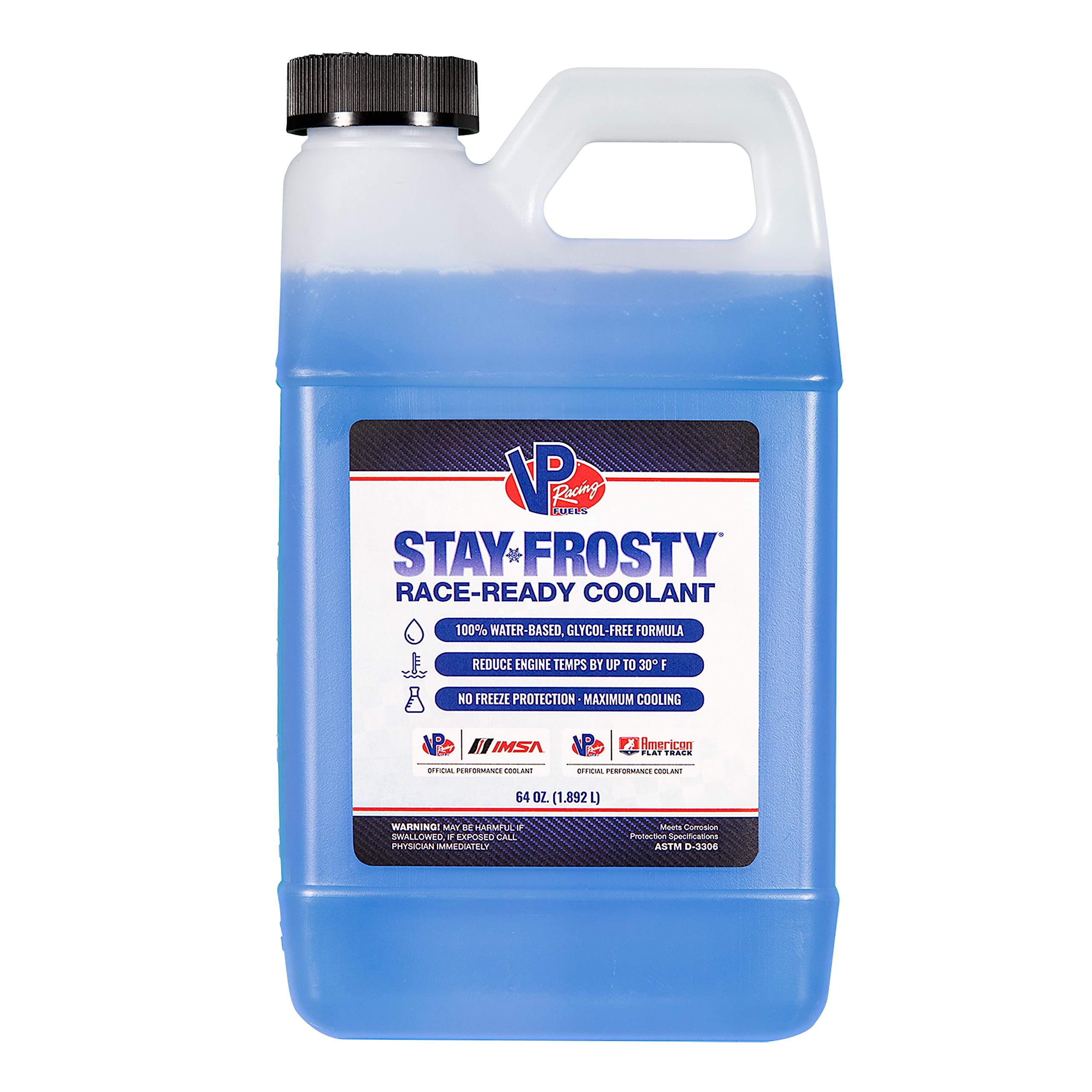 VP Racing Fuels 2301 Stay Frosty Race-Ready Coolant, 64 Ounces (1 Pack)