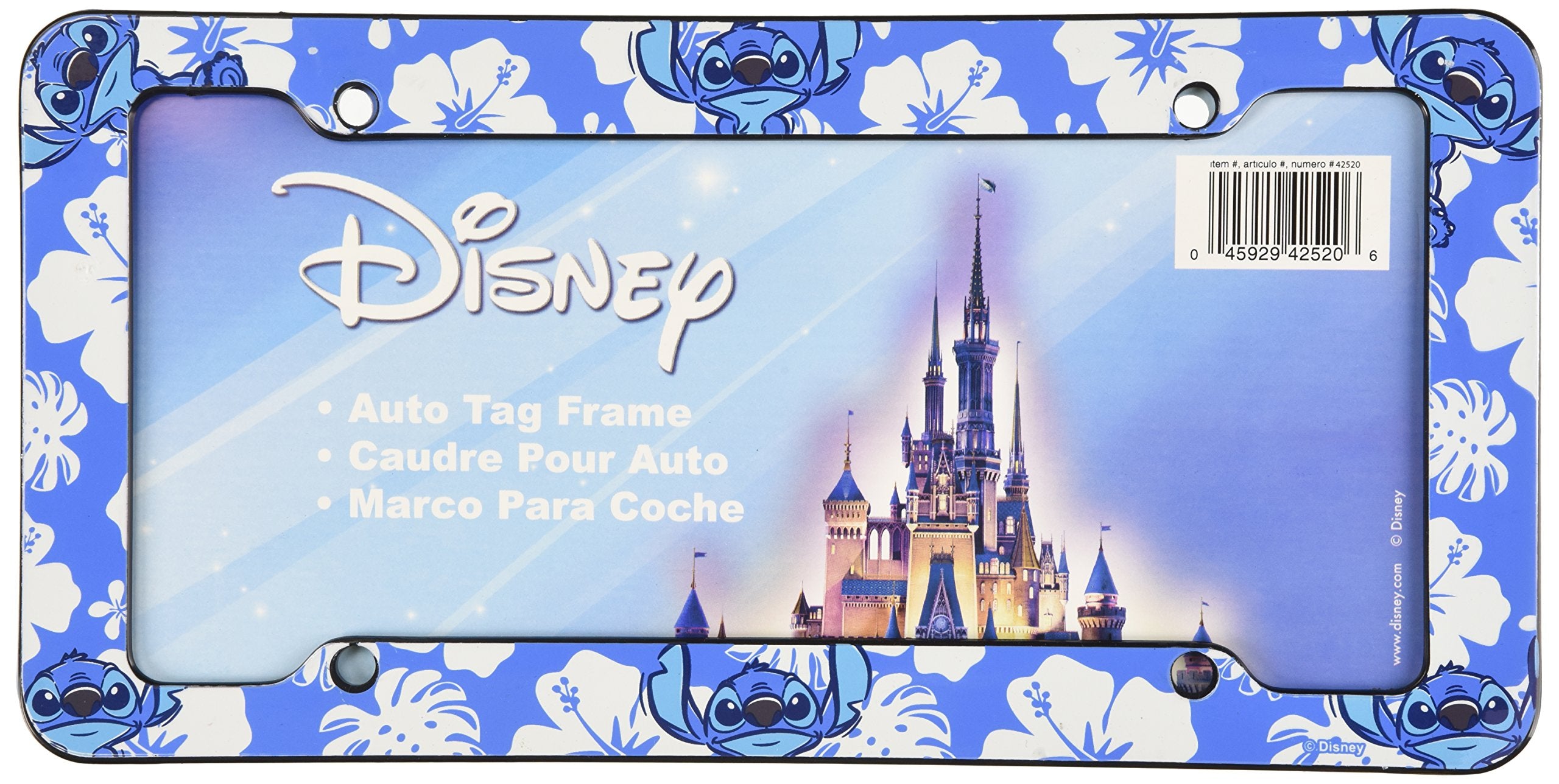 Chroma 42520 Blue Stitch Hibiscus Plastic Frame
