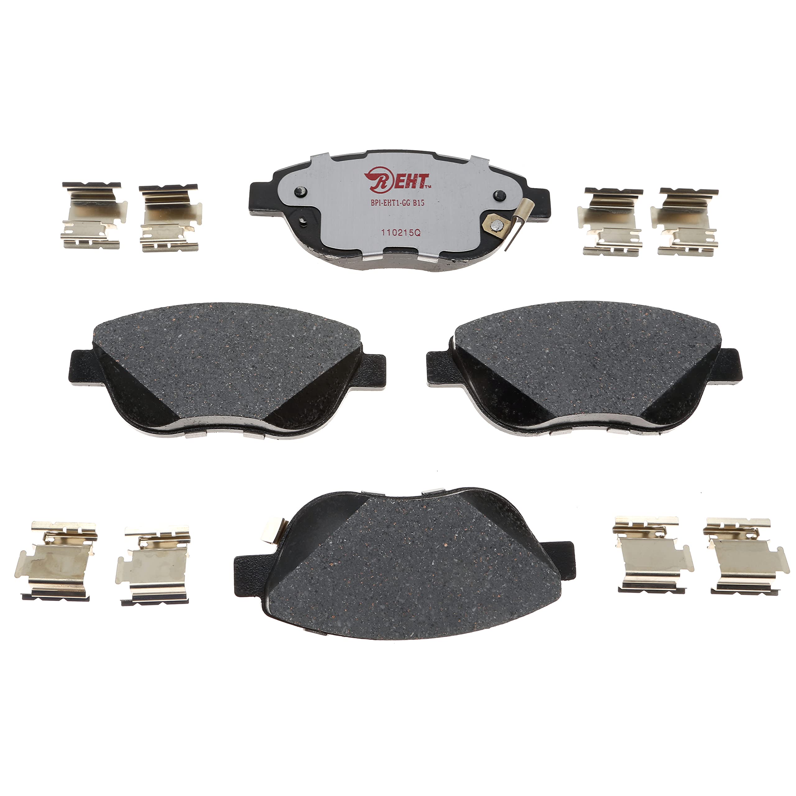 Raybestos Premium Raybestos Element3 Eht Replacement Front Brake Pad Set For Select 2012-2017 Fiat 500 Model Years (Eht1778H)