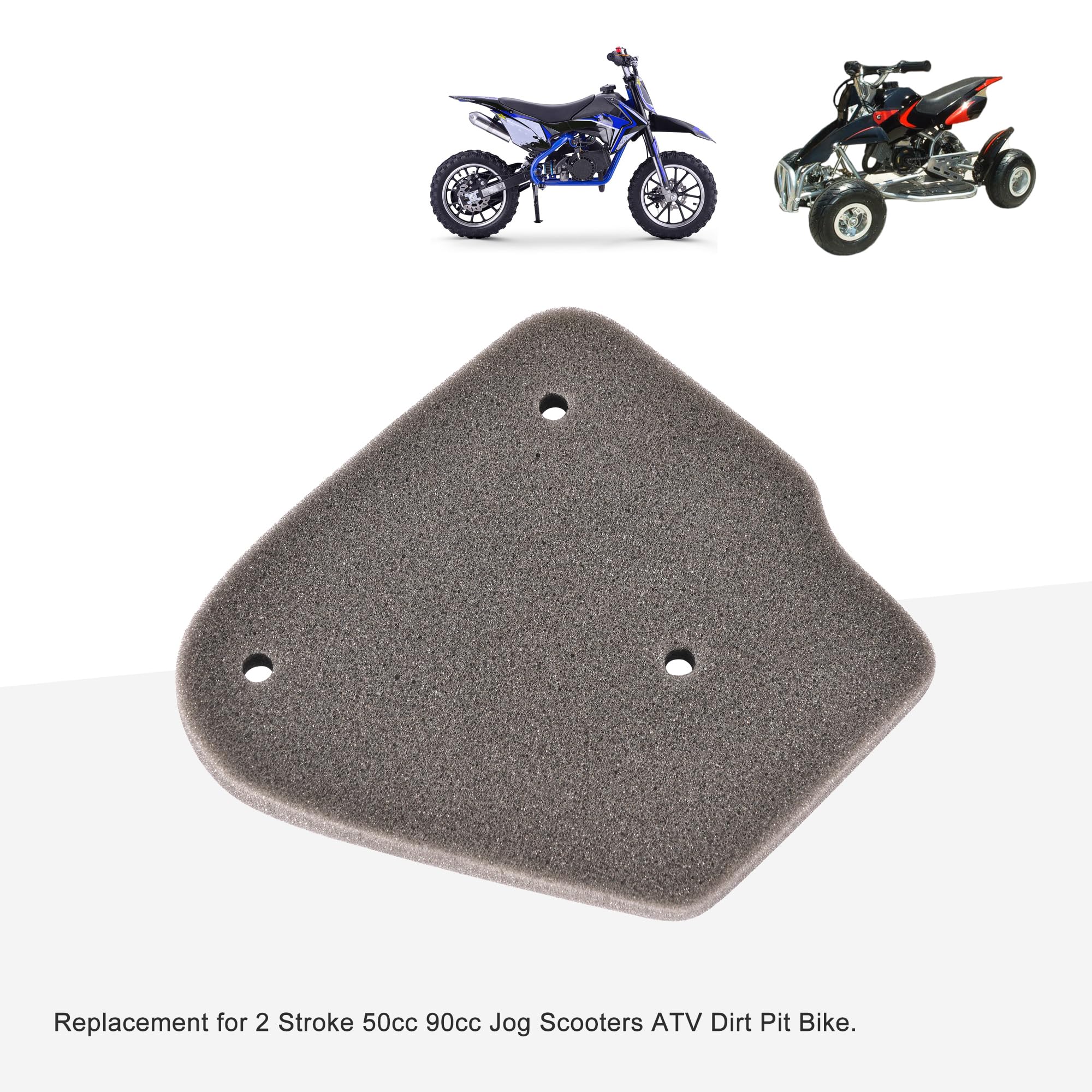 Goofit Air Filter Cleaner Element Replacement For 2 Stroke 50Cc 90Cc Jog Scooters Atv Dirt Pit Bike