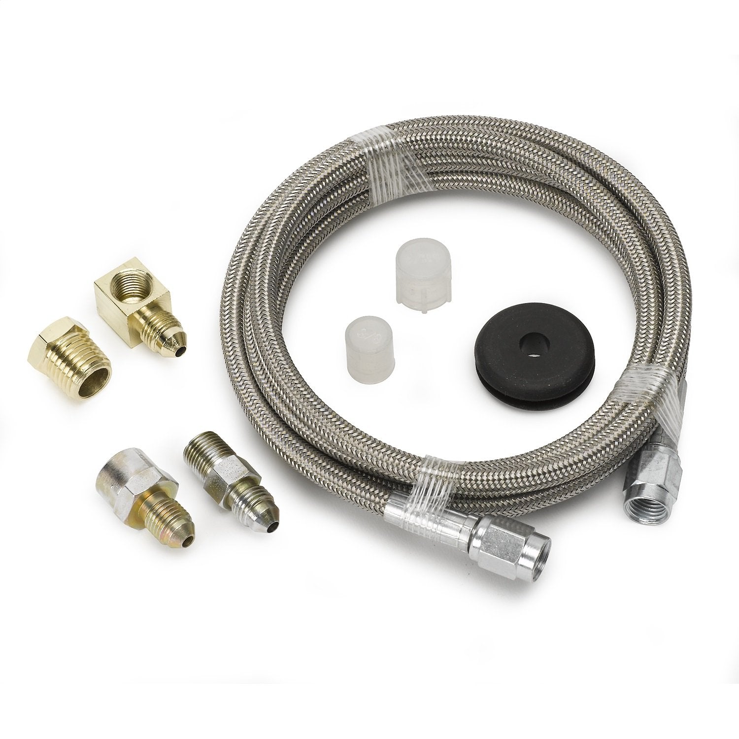 Auto Meter 3236 Braided Stainless Steel Hose , Black