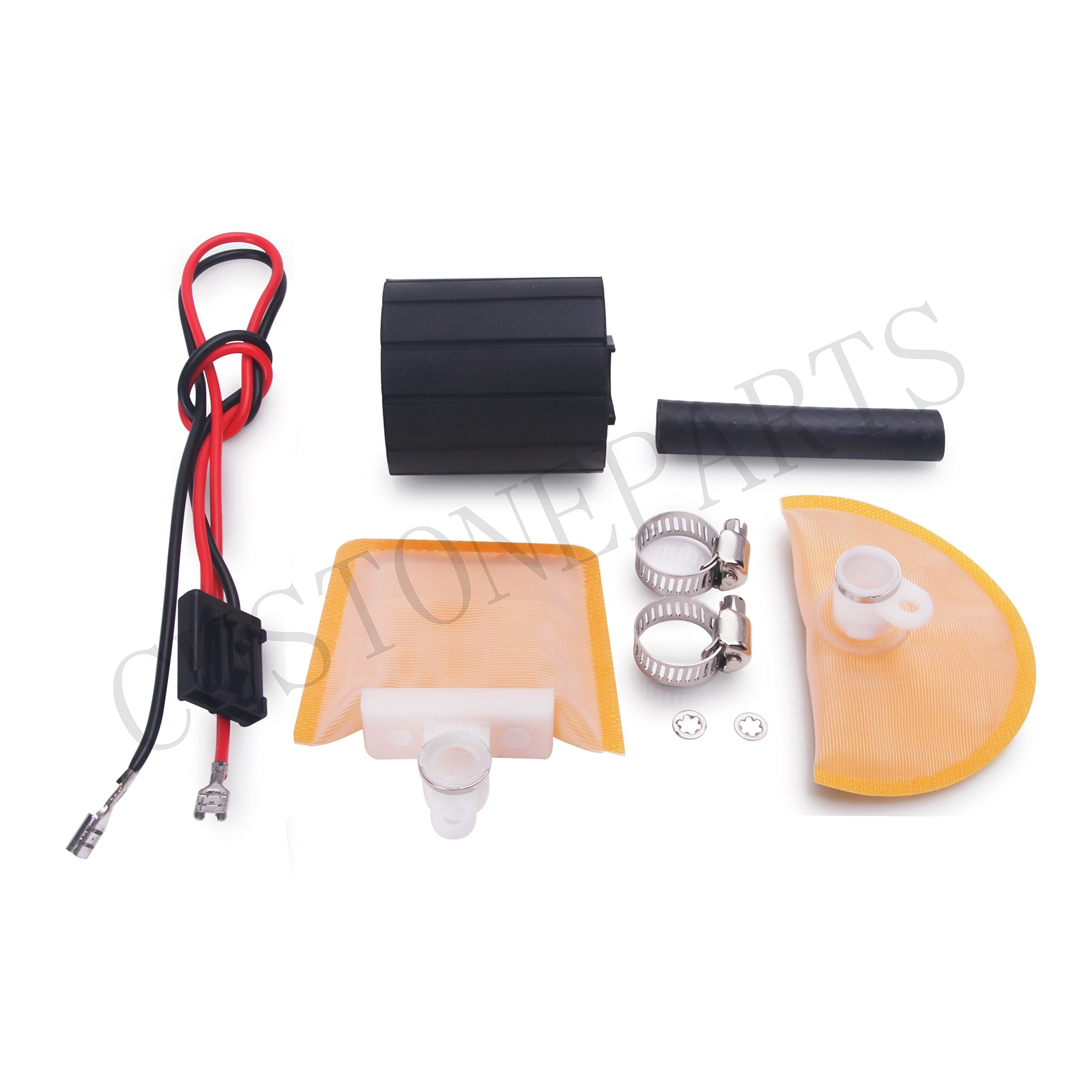 CUSTONEPARTS New Electric Fuel Pump & Install Kit Fit Multiple Models