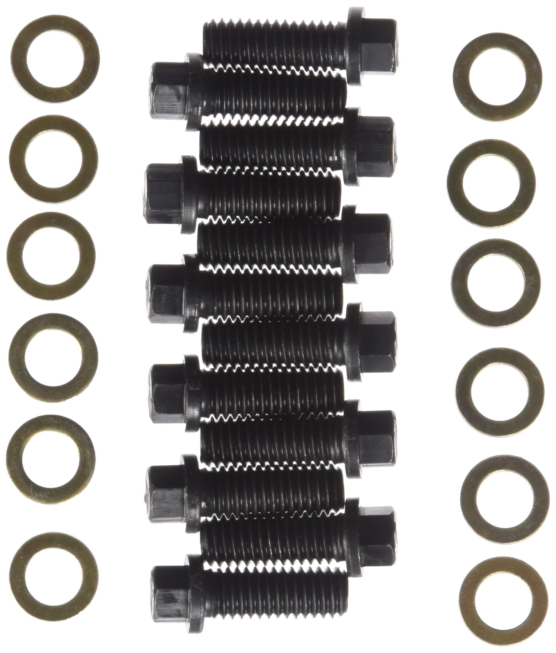 Milodon 85400 3/8 6-Point Hex Head Intake Bolt Kit for Small Block Chevy, Small and Big Block Chrysler