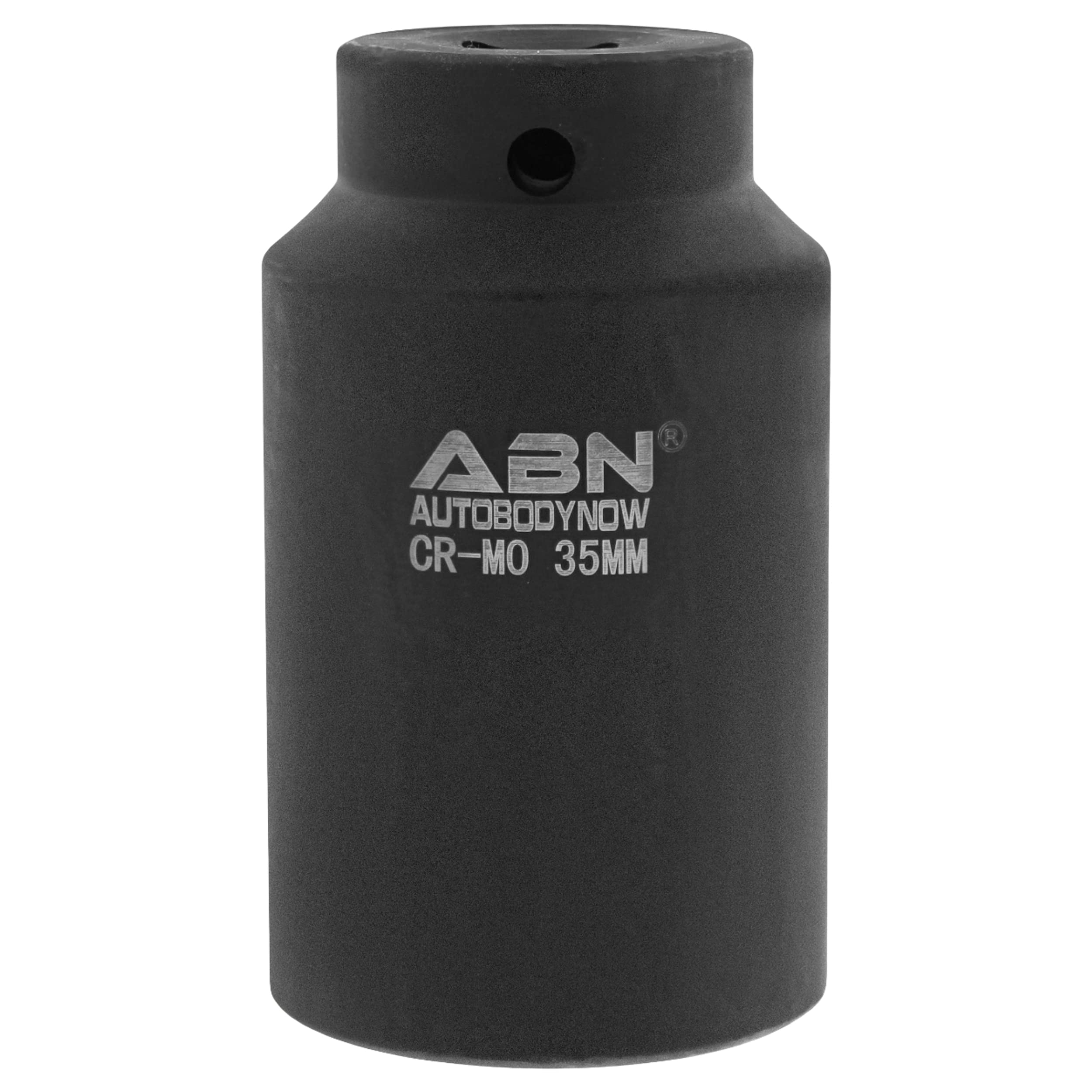 ABN Axle Nut Socket, 35mm, 1/2in Drive, 6 Point - Universal for All Vehicle 6pt Installation, Removal, Repair