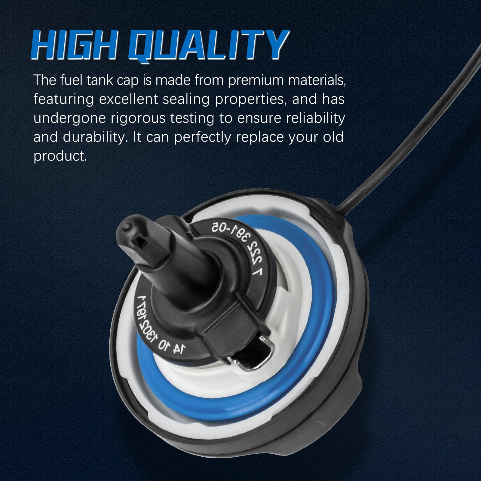 VINMS Gas Cap Fuel Cap for MINI COOPER & BMW X1 X2 X3 X4 X5 X6 X7 Z4 Series 128i-750i, 1999-202
