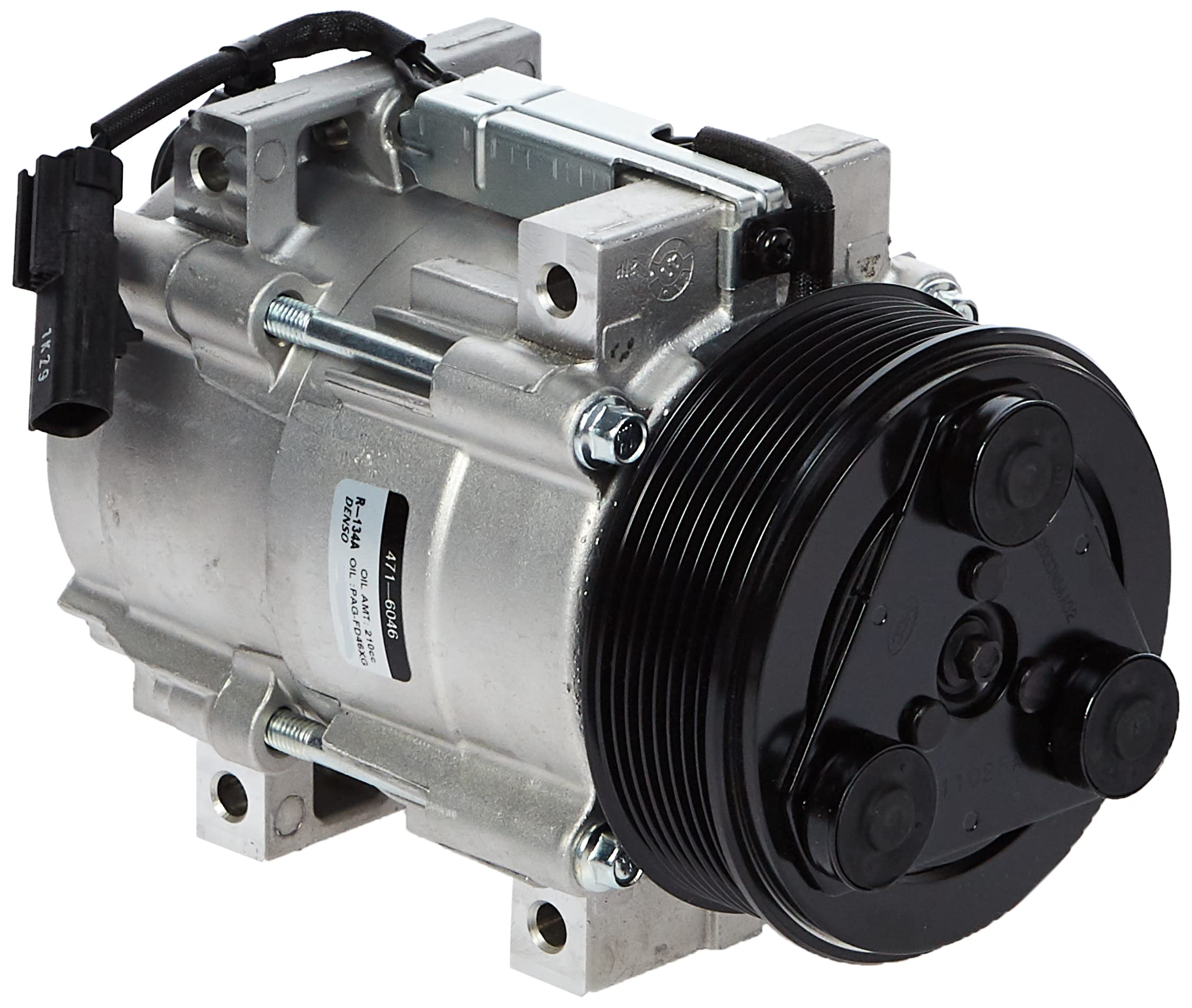 Denso 471-6046 A/C Compressor with Clutch