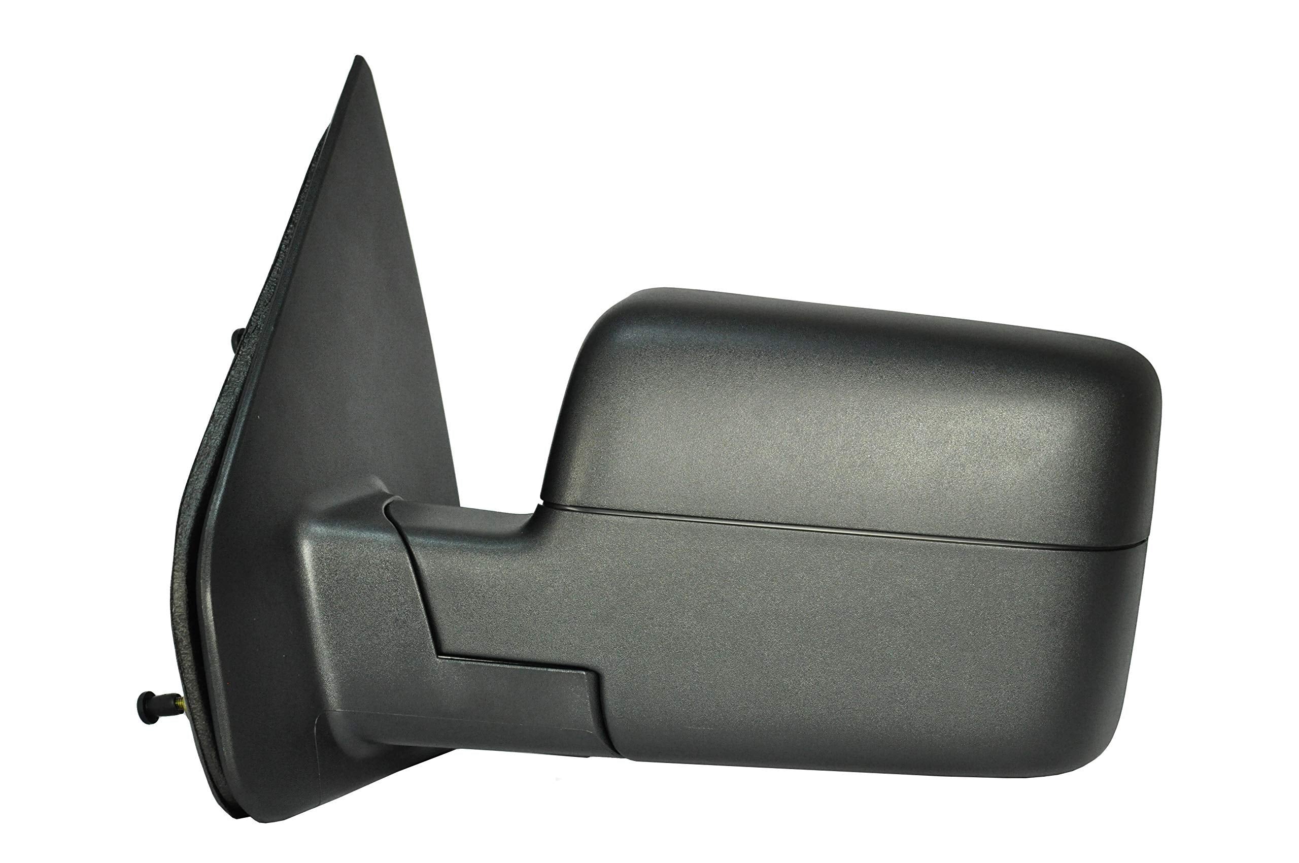 Dependable Direct Passenger Side Mirror Fits Ford F-150 2004, 2005, 2006, 2007, 2008 - Power Remote, Non-Heated, Non-Folding And