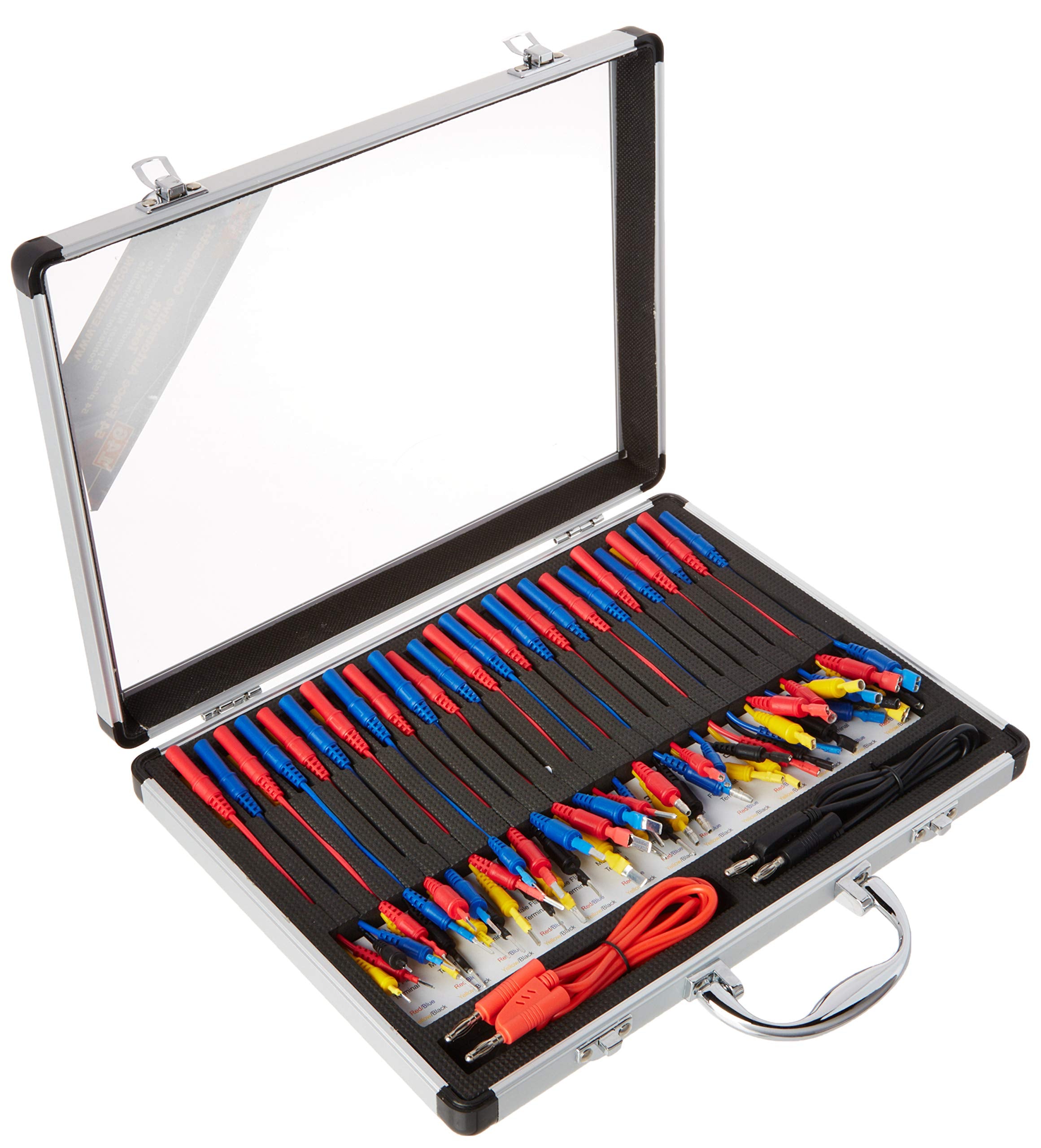 Electronic Specialties 146 Automotive Connector Test Kit - 54 Piece, Silver, 12.5" x 9.5" x 1.75"