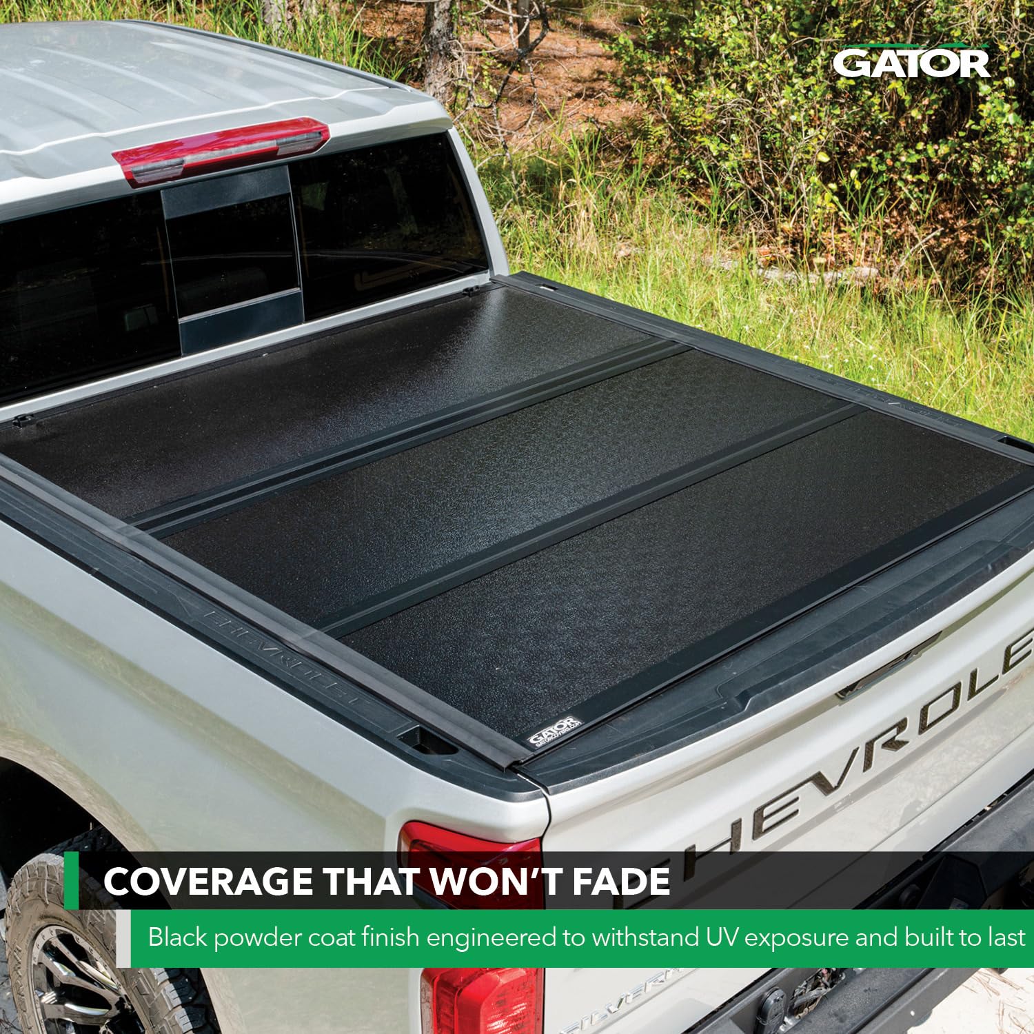 Gator Efx Hard Tri-Fold Truck Bed Tonneau Cover | Gc34008 | Fits 2019 - 2025 Dodge Ram 1500 W/O Rambox, Does Not Fit W/ Multi-Fu