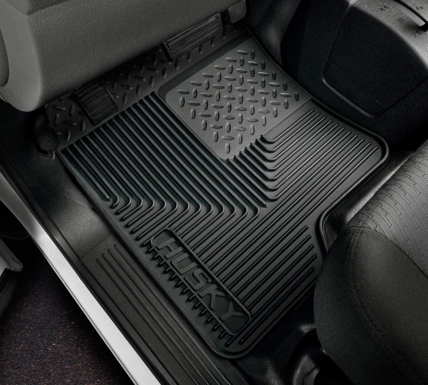 Husky Liners - Heavy Duty Front Floor Mats | 1980 - 2005 Buick Century, 1980 - 1990 Buick Electra, 1980 - 2004 Buick LeSabre , B