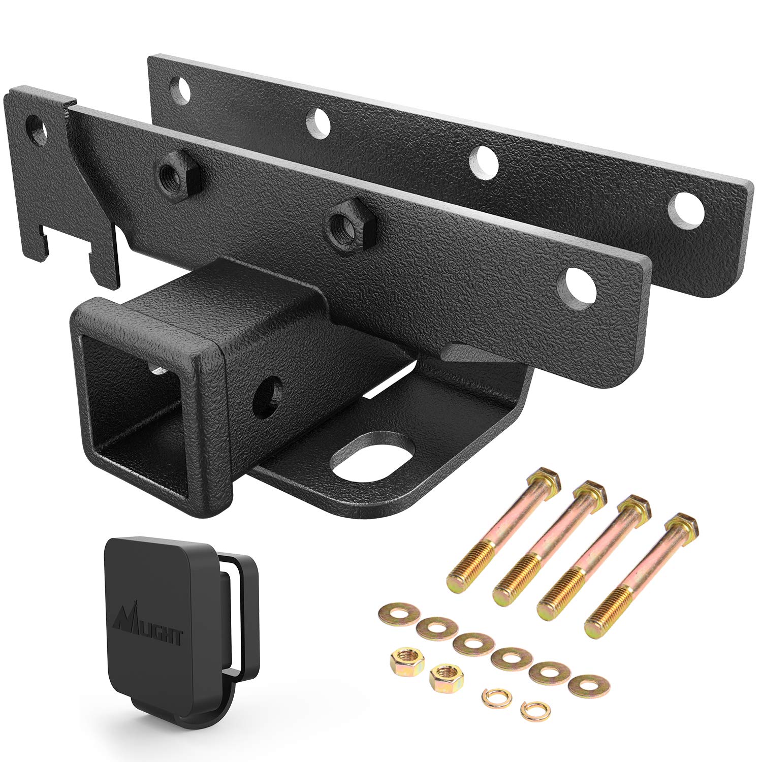 Nilight 2 Inch Rear Bumper Tow Trailer Hitch Receiver Kit Compatible For 2018 2019 2020 2021 2022 2023 Jeep Wrangler Jl Jlu 4 Do