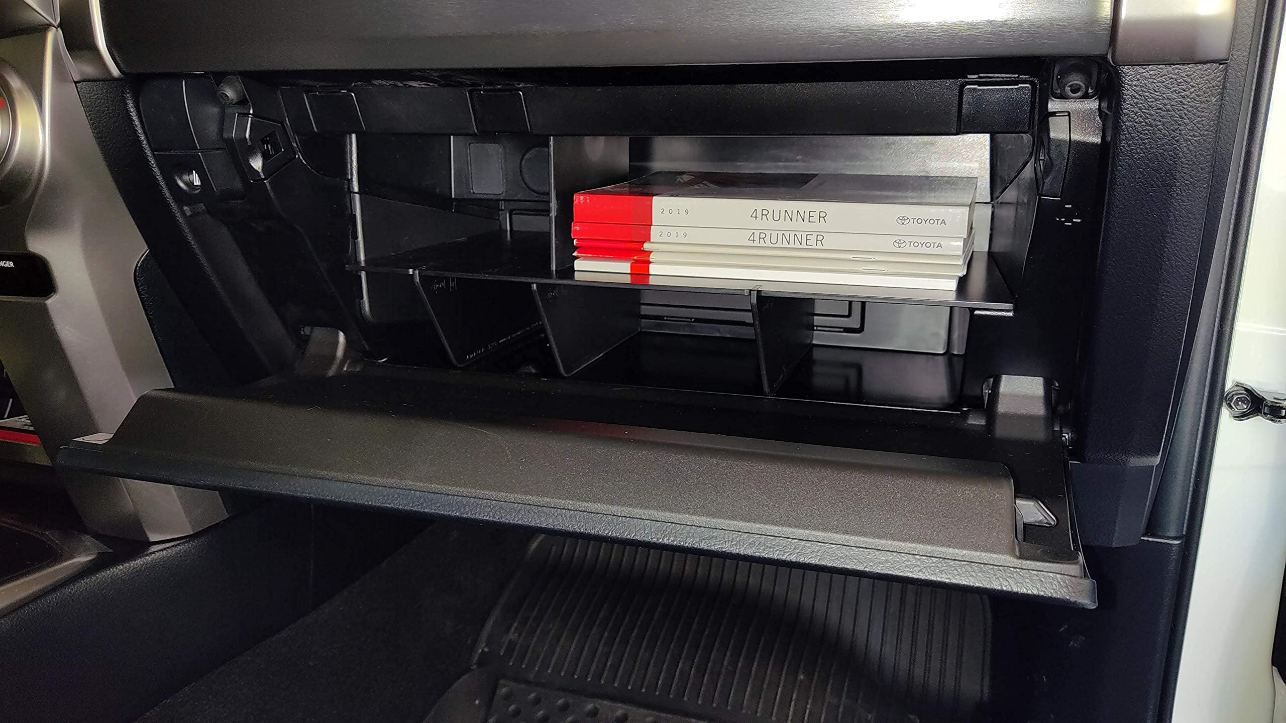 Vehicle Ocd - Glove Box Organizer For Toyota 4Runner (2010-2024) And Lexus Gx 460 (2010-2023)- Made In Usa - Slx164