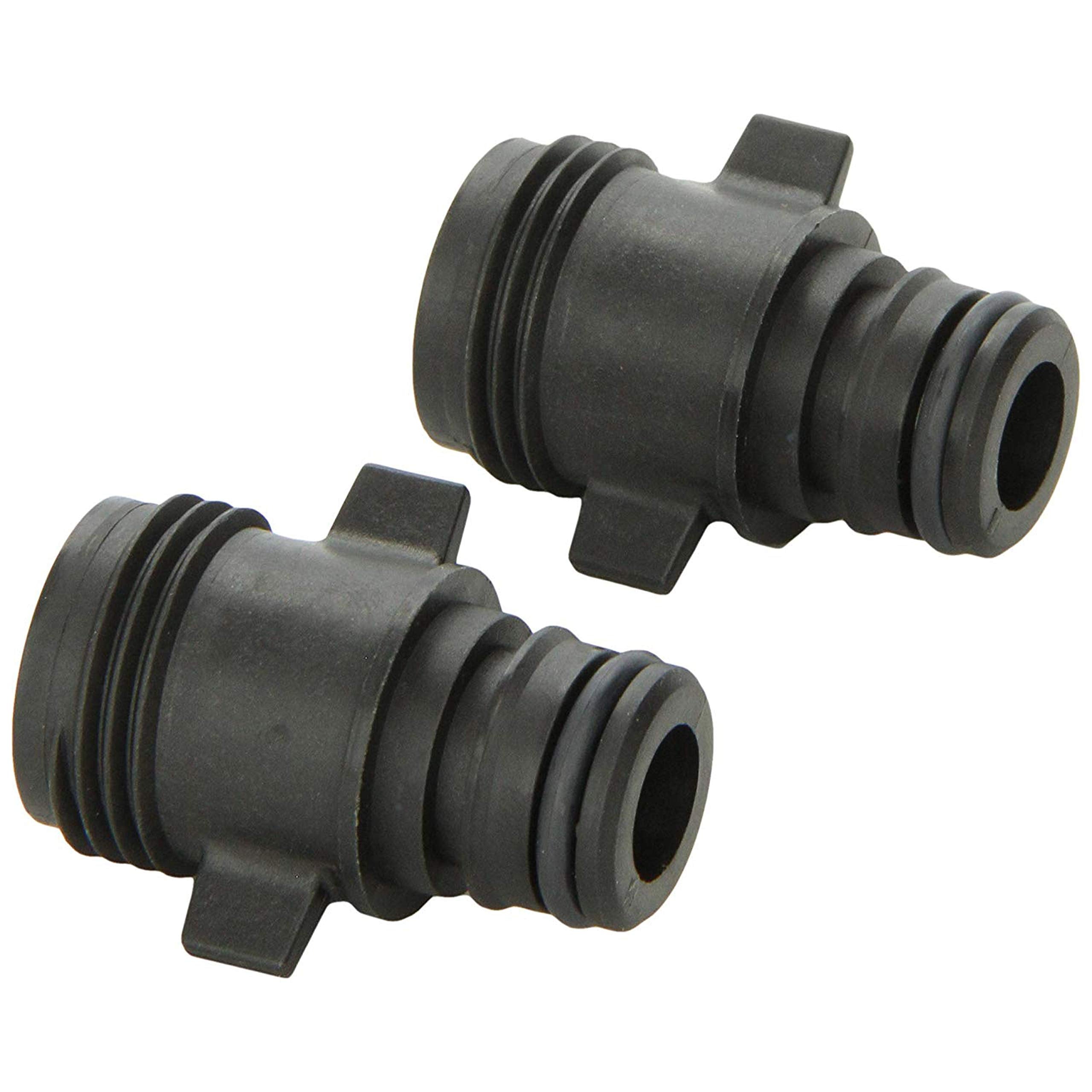 Jabsco Flojet 20381-007 Quad Port Pump Fitting - Quad Port X Garden Hose Adapter, Straight (20381007)