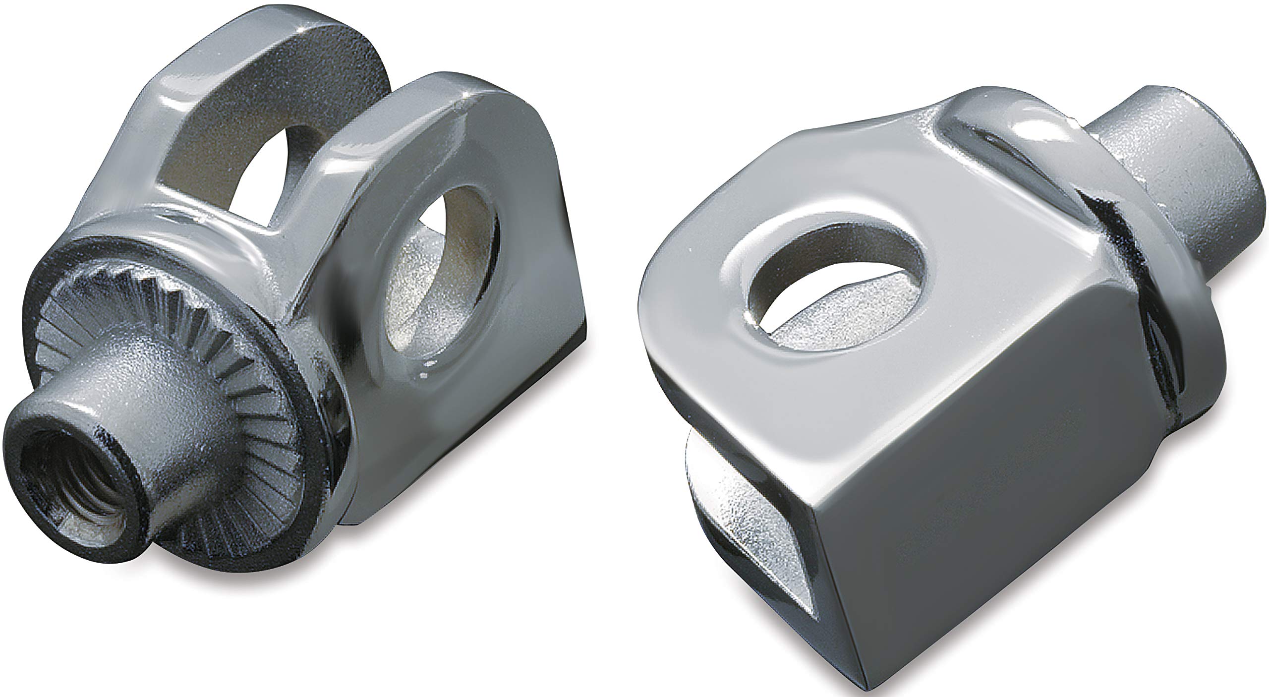 Kuryakyn 8813 Splined Male Mount Peg Adapters For Front Footpegs And Floorboards: 1987-2018 Kawasaki Motorcycles, Chrome, 1 Pair
