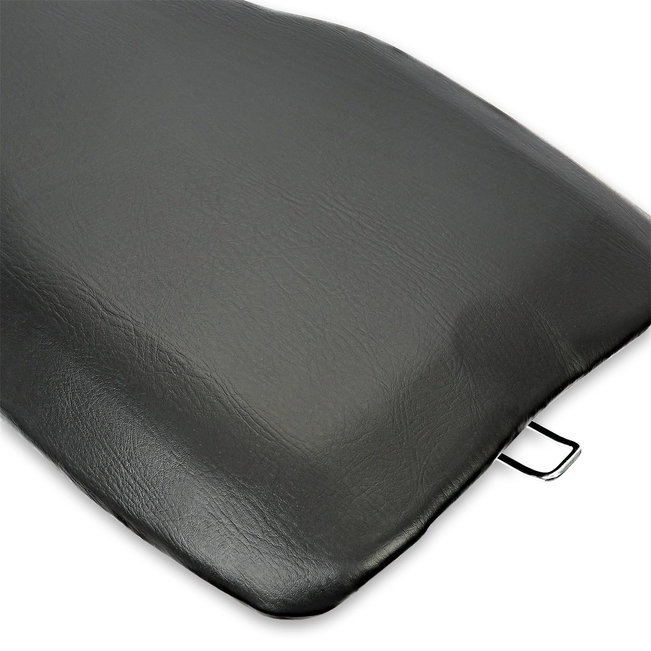 HECASA Seat Replacement for Polaris Sportsman 400/450/500/600/700/800, Black Leather, Model CB-1276, Large