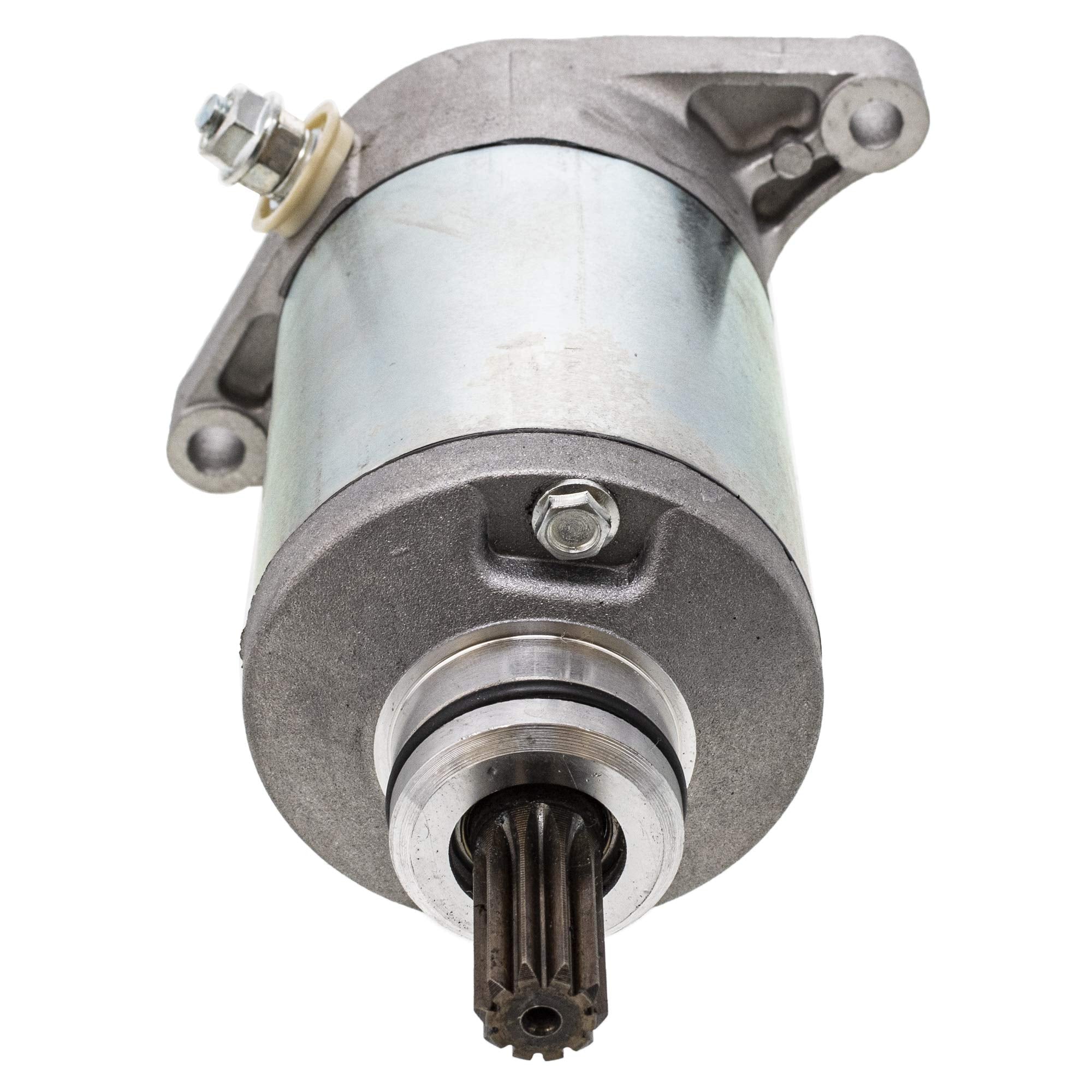 NICHE High Torque Starter Motor Assembly for Arctic Cat Suzuki QuadRunner 250 4WD, Model 519-CSM2269O, Gray, Metal