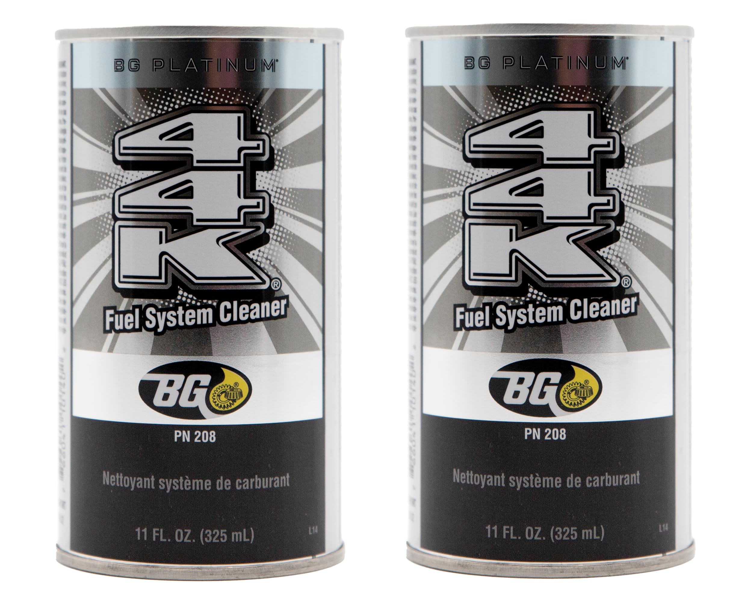 2 cans of BG 44K Platinum