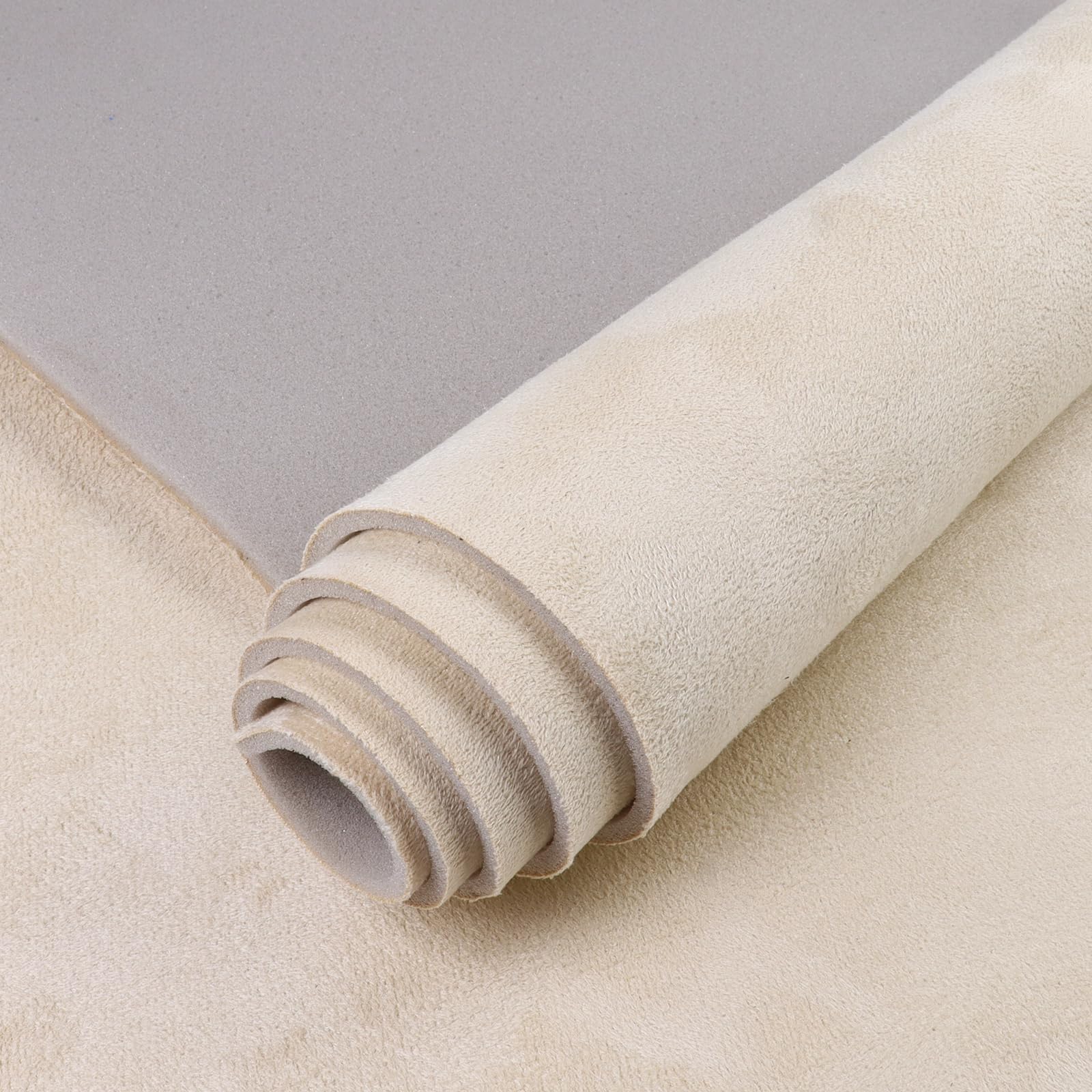 Car Elements Suede Headliner Fabric 60'' W  54'' L With Foam Backing Auto Suede Headliner Material Car Roof Upholstery Fabric Fo