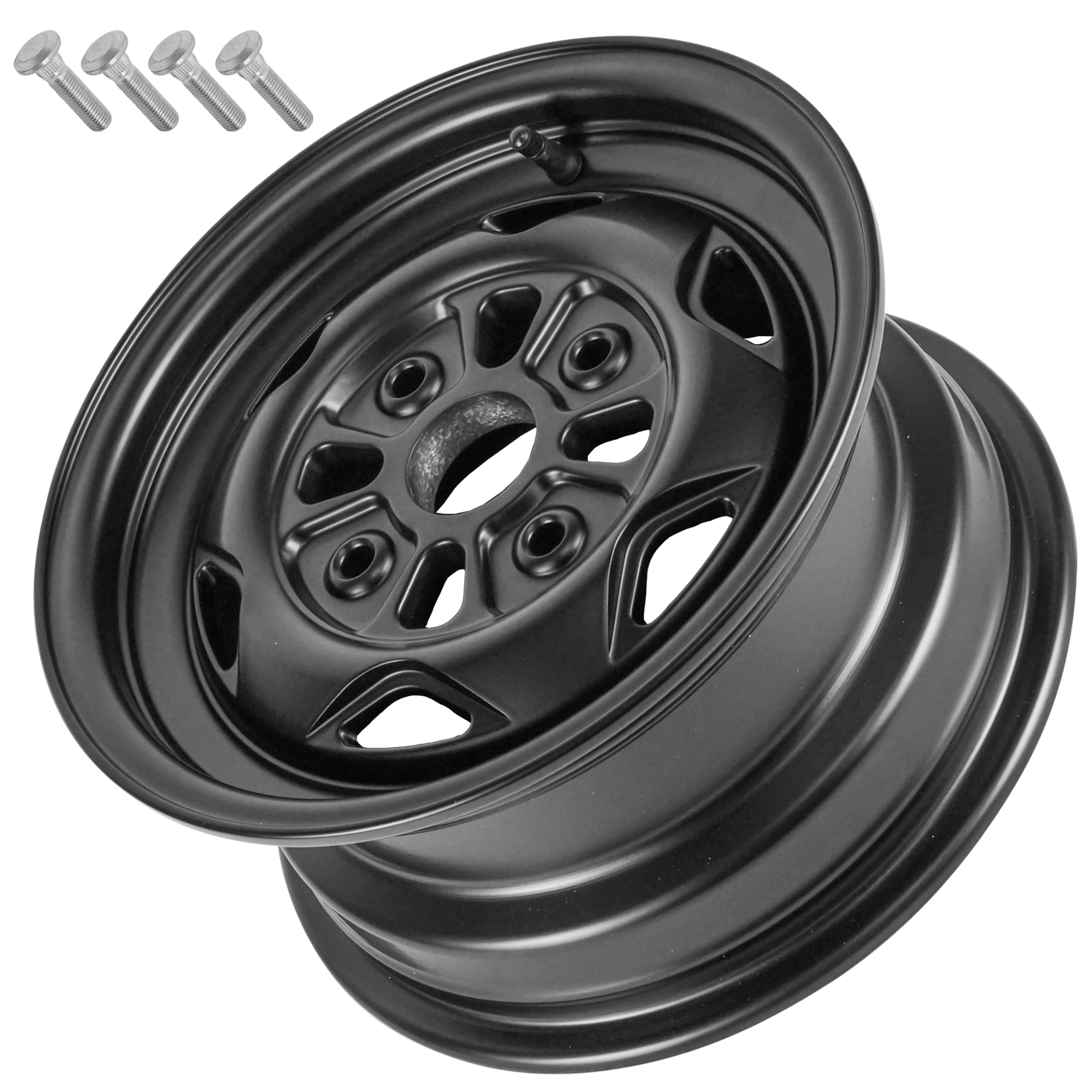 Caltric Front Wheel Rim Compatible with Honda Rancher 420 TRX420FE ES / TRX420FM 2014-2024 / TRX520FE TRX520FM 2020-2024