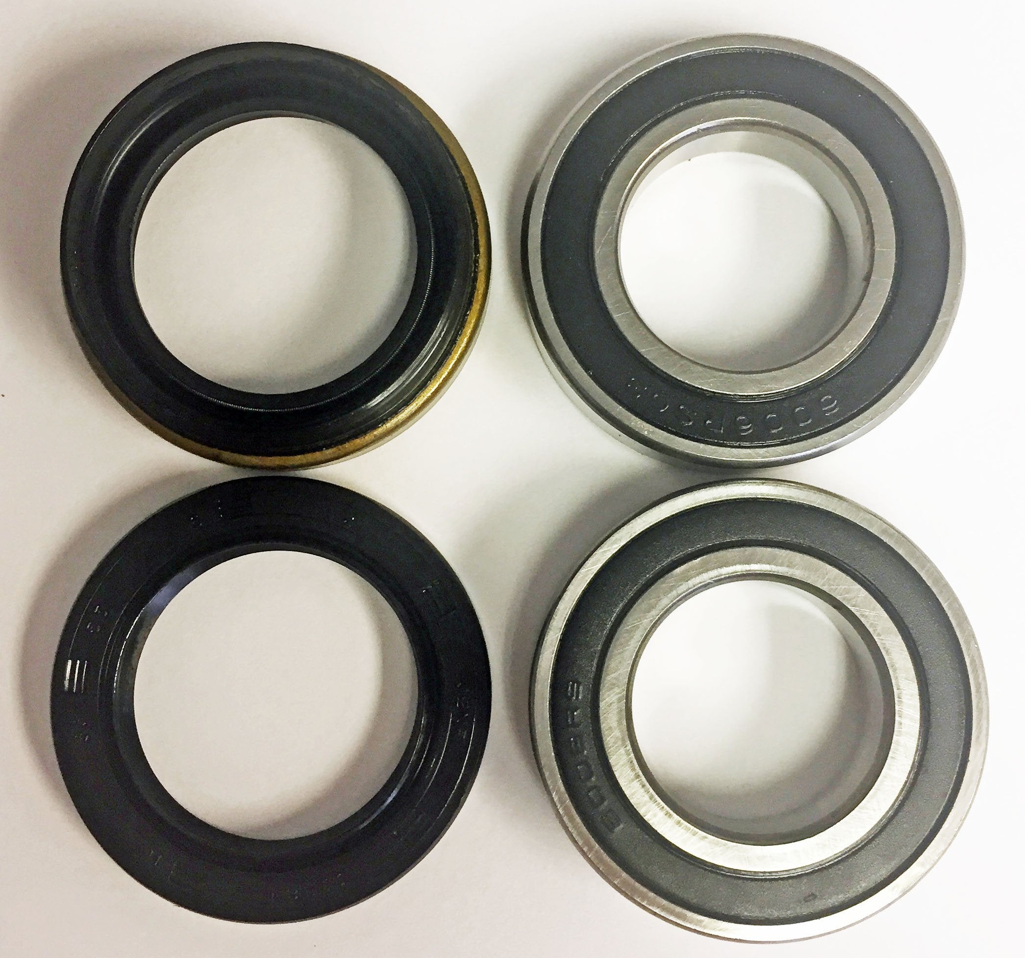Front Wheel Axle Tube Bearing & Seal Kit For 1998-2001 Yamaha Yfm 600 Fw Grizzly Atvs