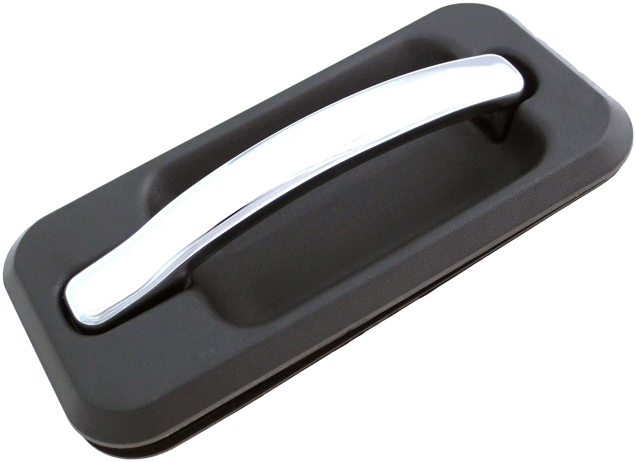 Dorman 83402 Rear Passenger Side Exterior Door Handle Compatible With Select Hummer Models, Chrome Lever And Black Housing