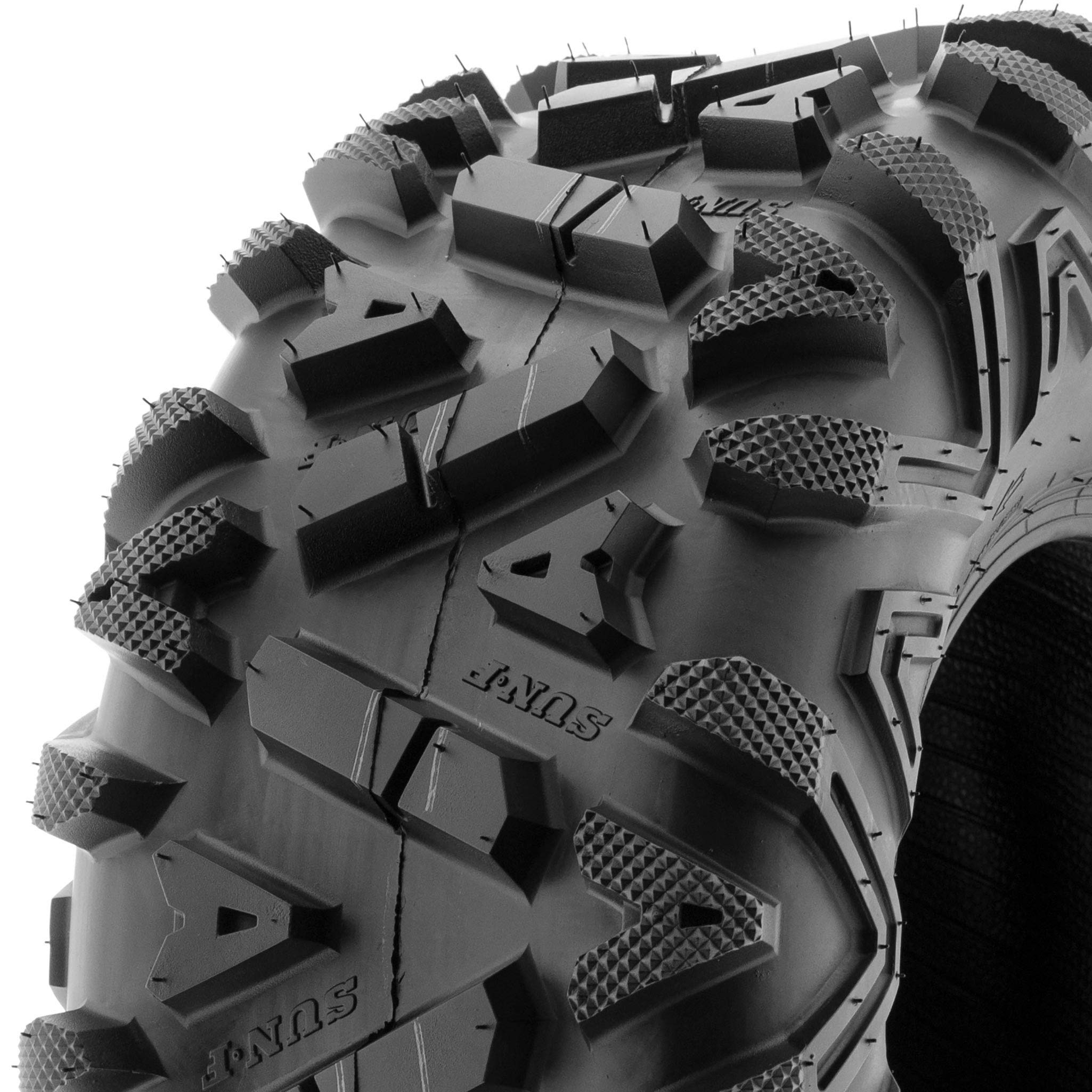 Set Of 2 Sunf A033 Power.I At 25X12-9 Atv Utv Off-Road Tires All-Terrain, 6 Ply Tubeless