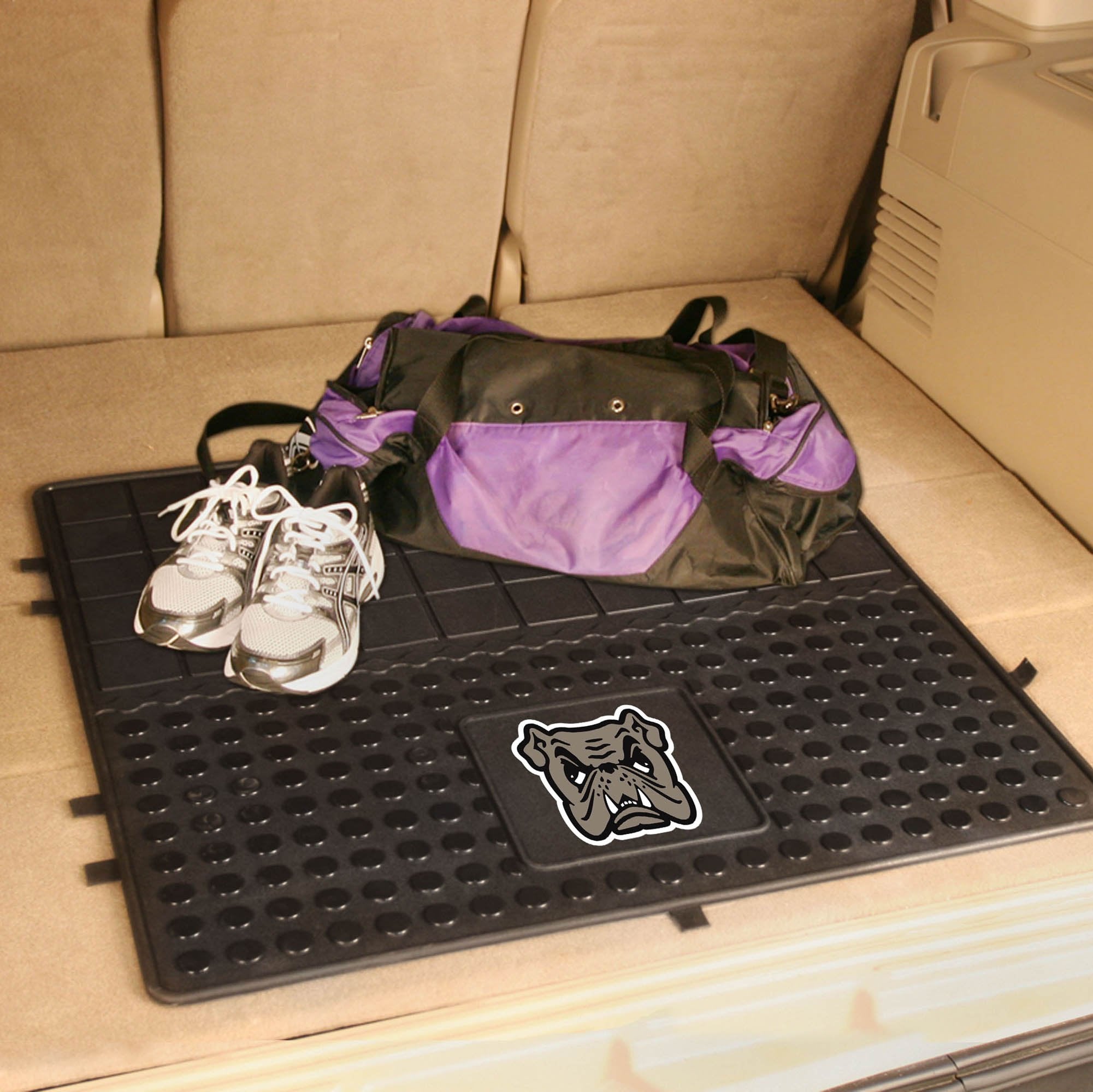 Fanmats 18381 Adrian College Bulldogs Heavy Duty Vinyl Cargo Mat 31X31, All Weather Trunk Mat, Trunk Protection