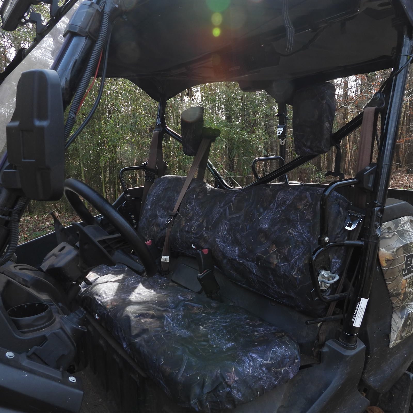 StarknightMT UTV Pioneer Seat Covers Compatible with 2016-2024 Pioneer 1000 1000-5(Front Seat),1000-6(Front and Rear Seat),Water