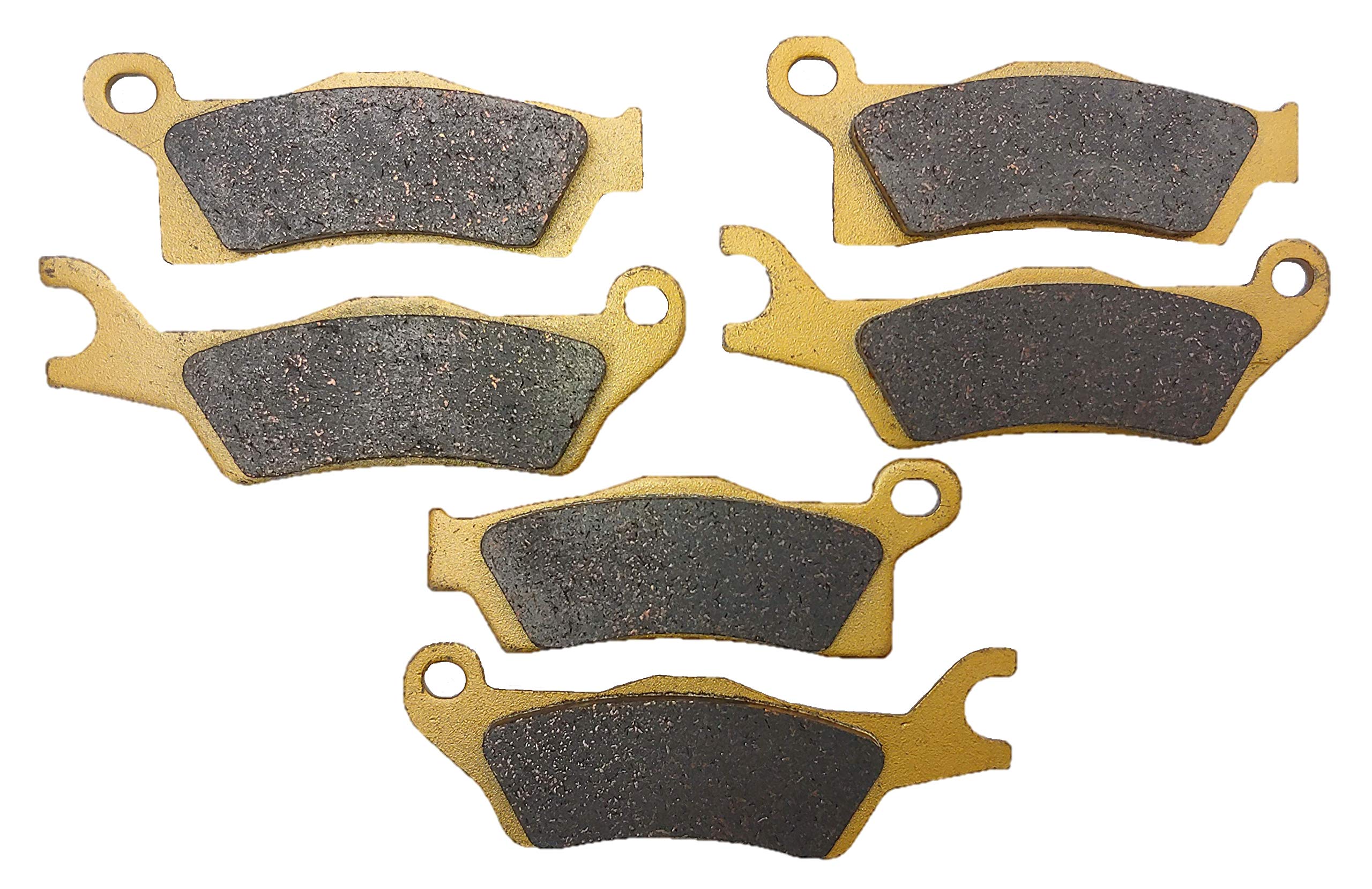 Traild Can-Am Outlander Ceramic Brake Pad Set Front & Rear, Model CANG23, Compatible with 450-1000 HD5/HD7 (2013-2025)