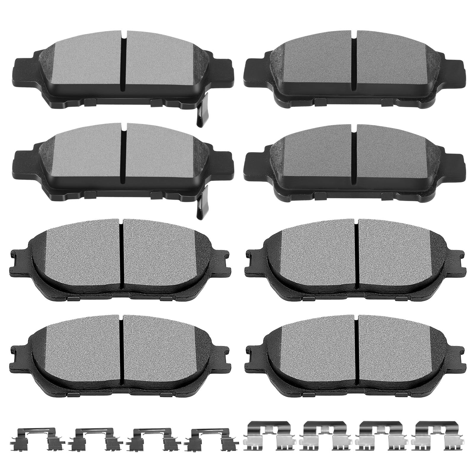 Scitoo D995 D906 Front Rear Brake Pads Sets Fit For Toyota For Sienna 2004 2005 2006 2007 2008 2009 2010