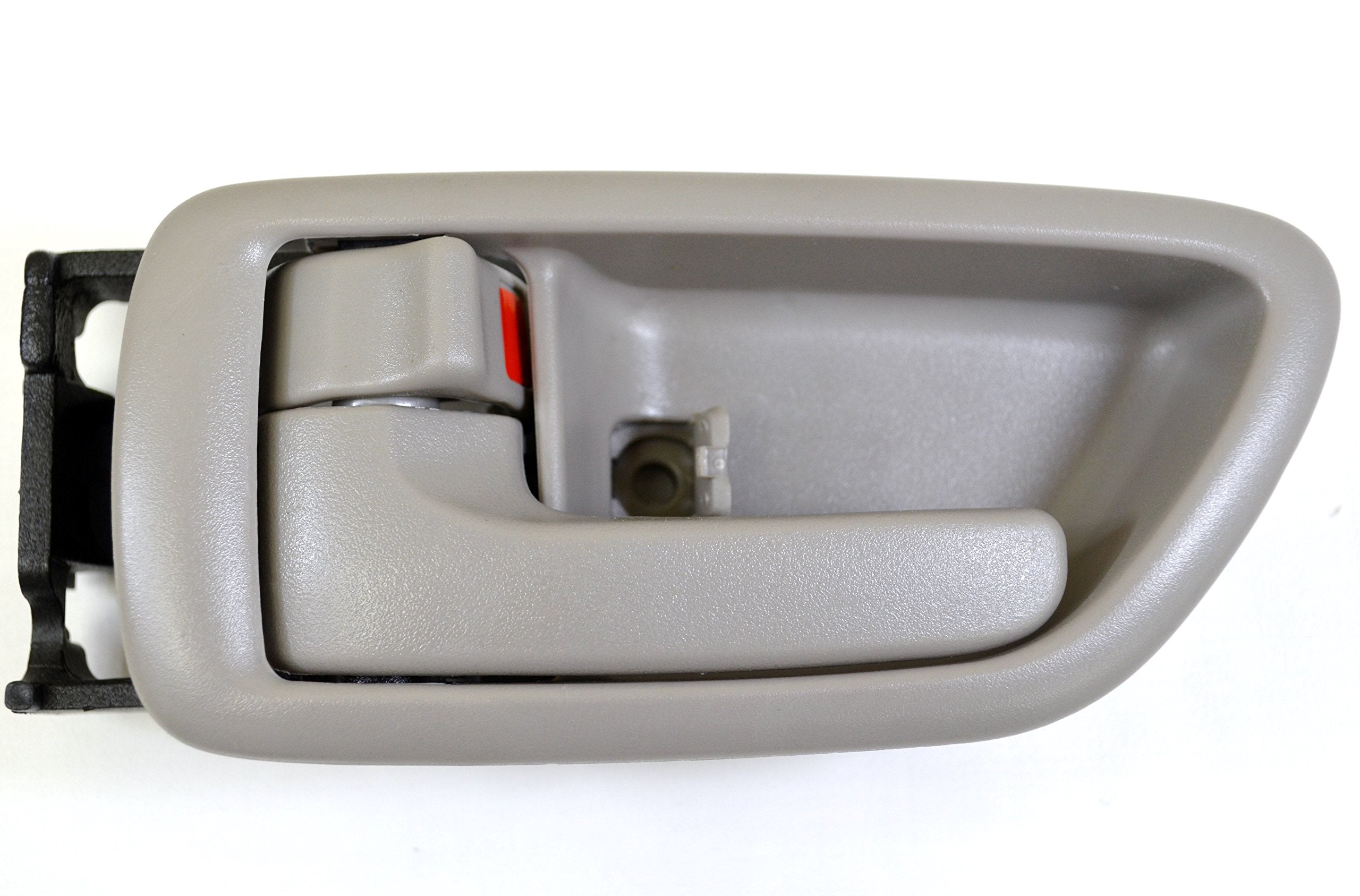 PT Auto Warehouse TO-2901G-LS - Inside Interior Inner Door Handle/Trim, Gray (Charcoal)- Crew Cabs, Driver Side