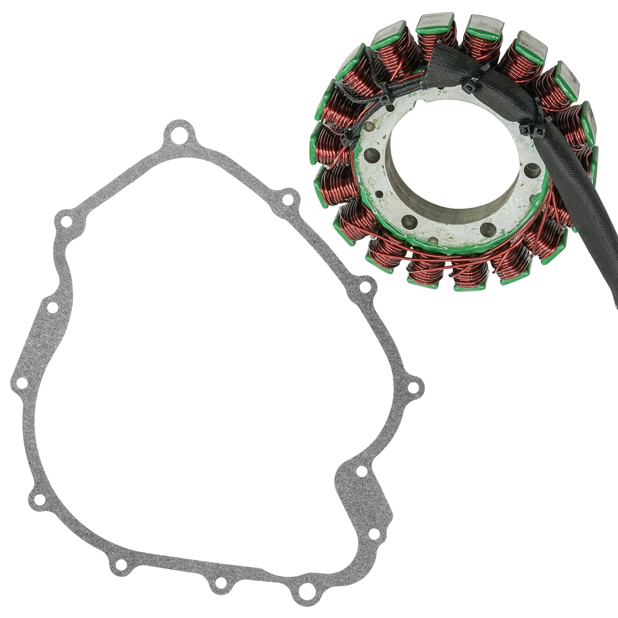 Caltric Stator And Gasket Compatible With Yamaha Rhino 660 Yxr660F 2004 2005 2006 2007