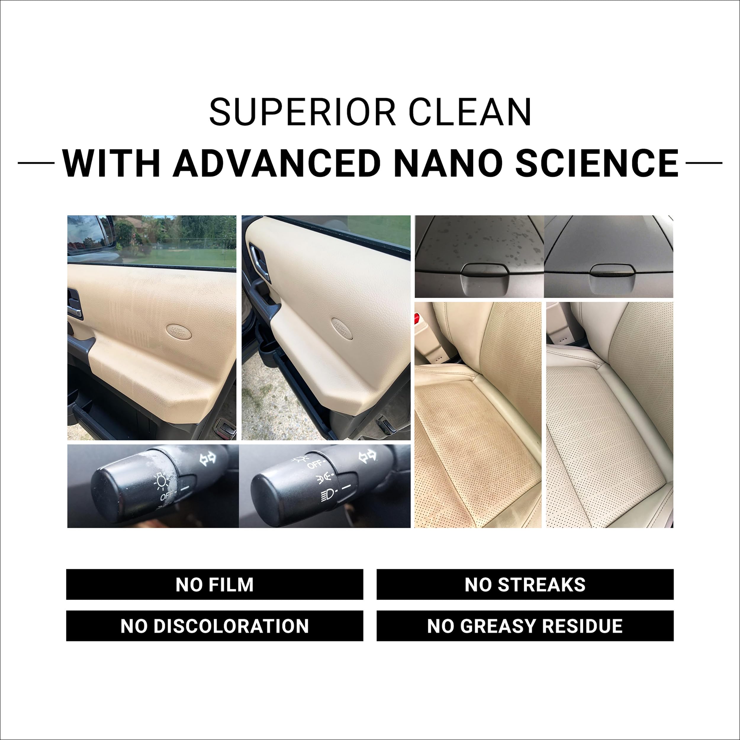 CAR GUYS Super Cleaner - 1 Gallon Interior Cleaner & Stain Remover for Leather, Carpet, Upholstery - Model 13