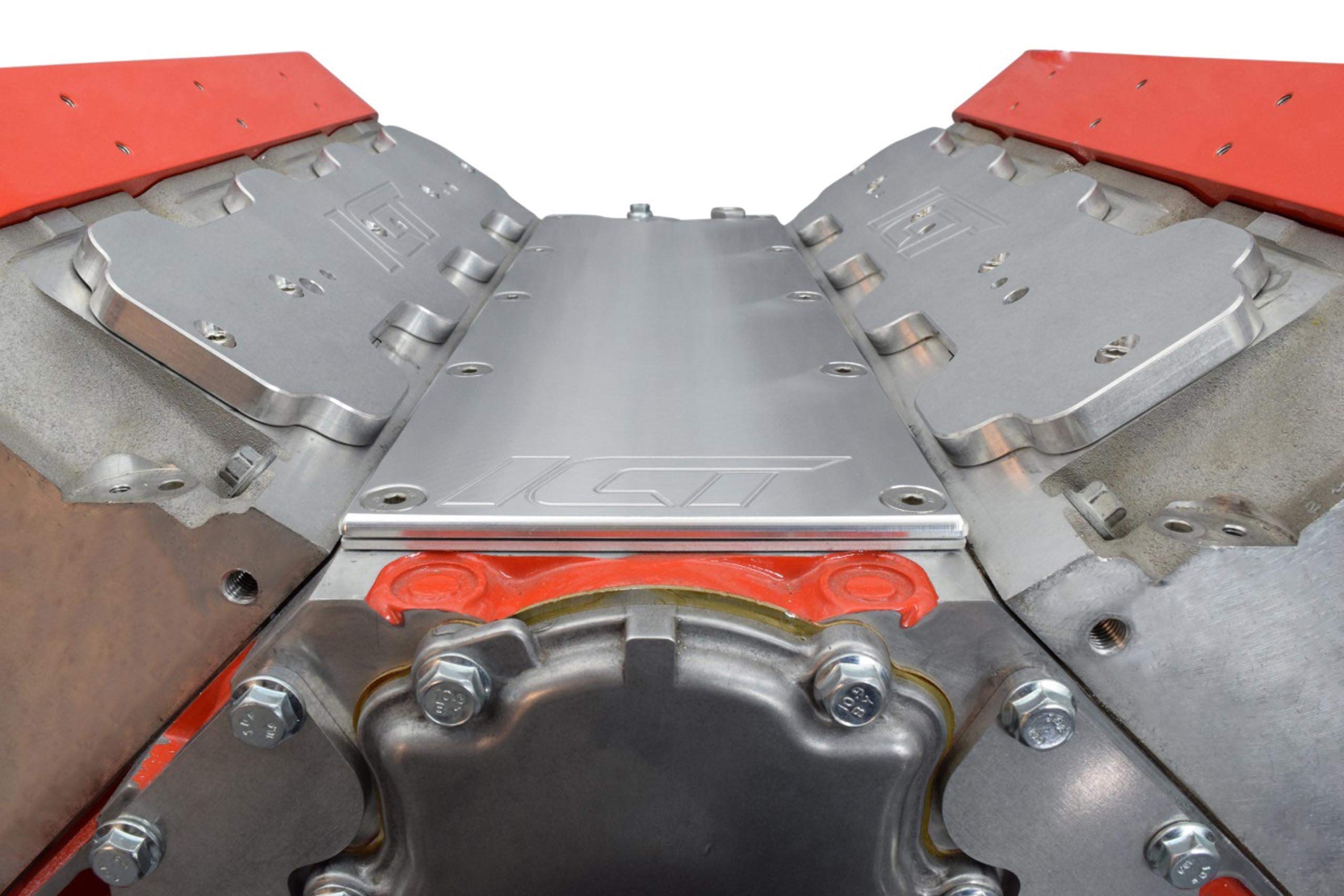 Ict Billet Ls Gen Iii (3) Valley Pan Cover Plate Billet Aluminum Low Profile (No Knock Sensor) Lsx Ls1 Lm7 Lr4 Lq4 Ls6 L59 Lq9 L