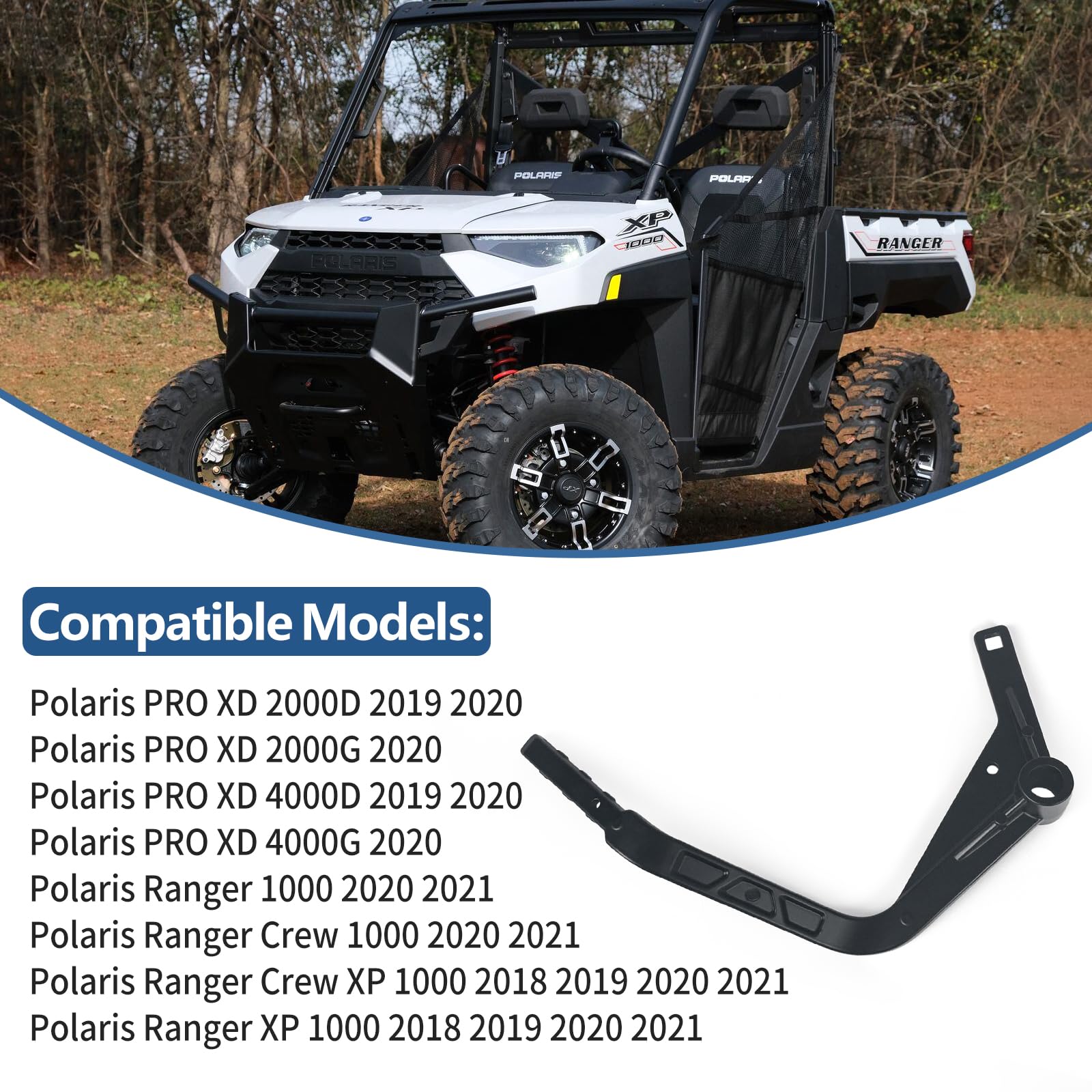 Benxuto 5634266-458 Gear Shift Shifter Lever Compatible With 2018-2021 Polaris Ranger 1000, Compatible With 2019-2020 Polaris Pr