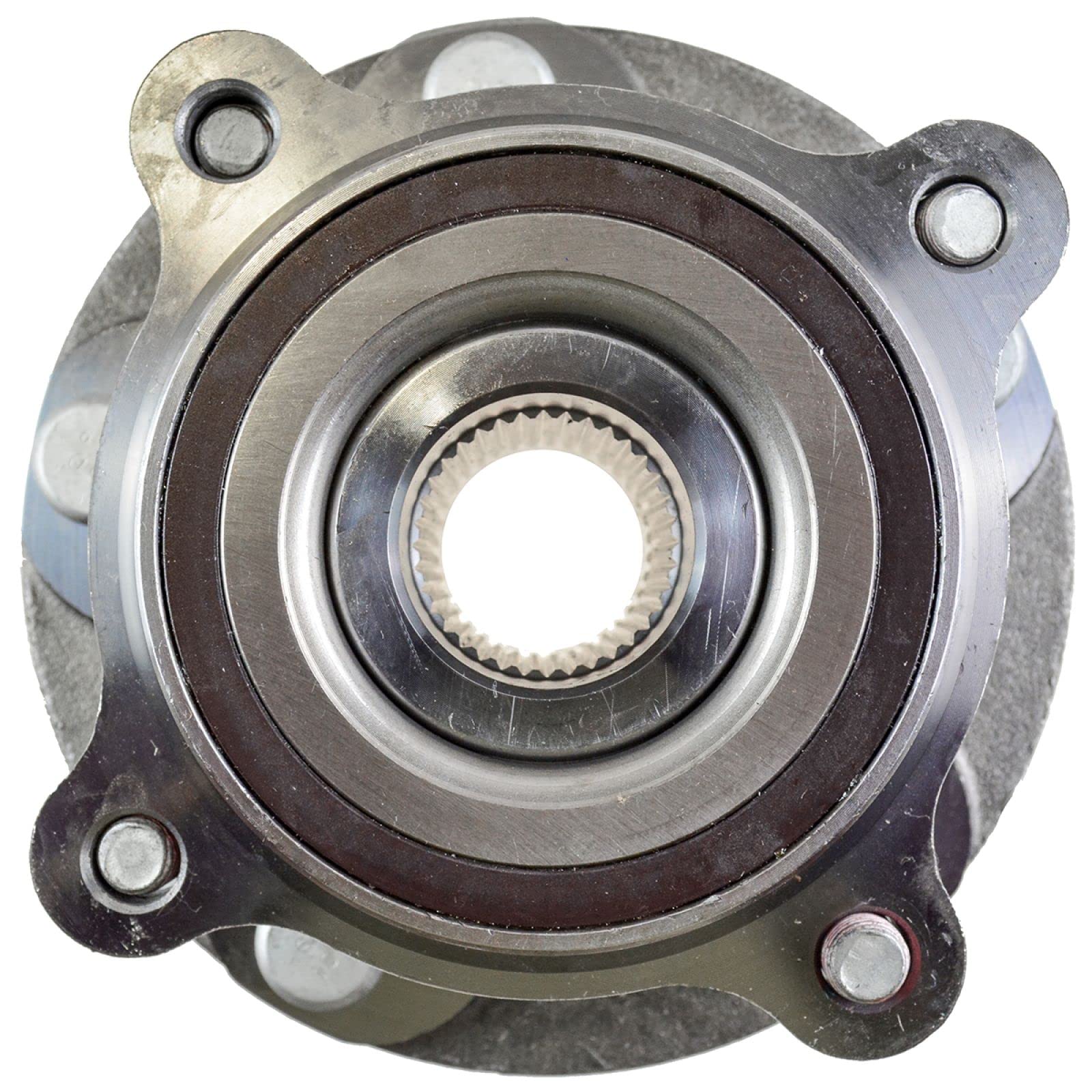 Trq Front Wheel Bearing & Hub Assembly With Abs Sensor Compatible With 2008-2022 Toyota Sequoia 2007-2021 Tundra