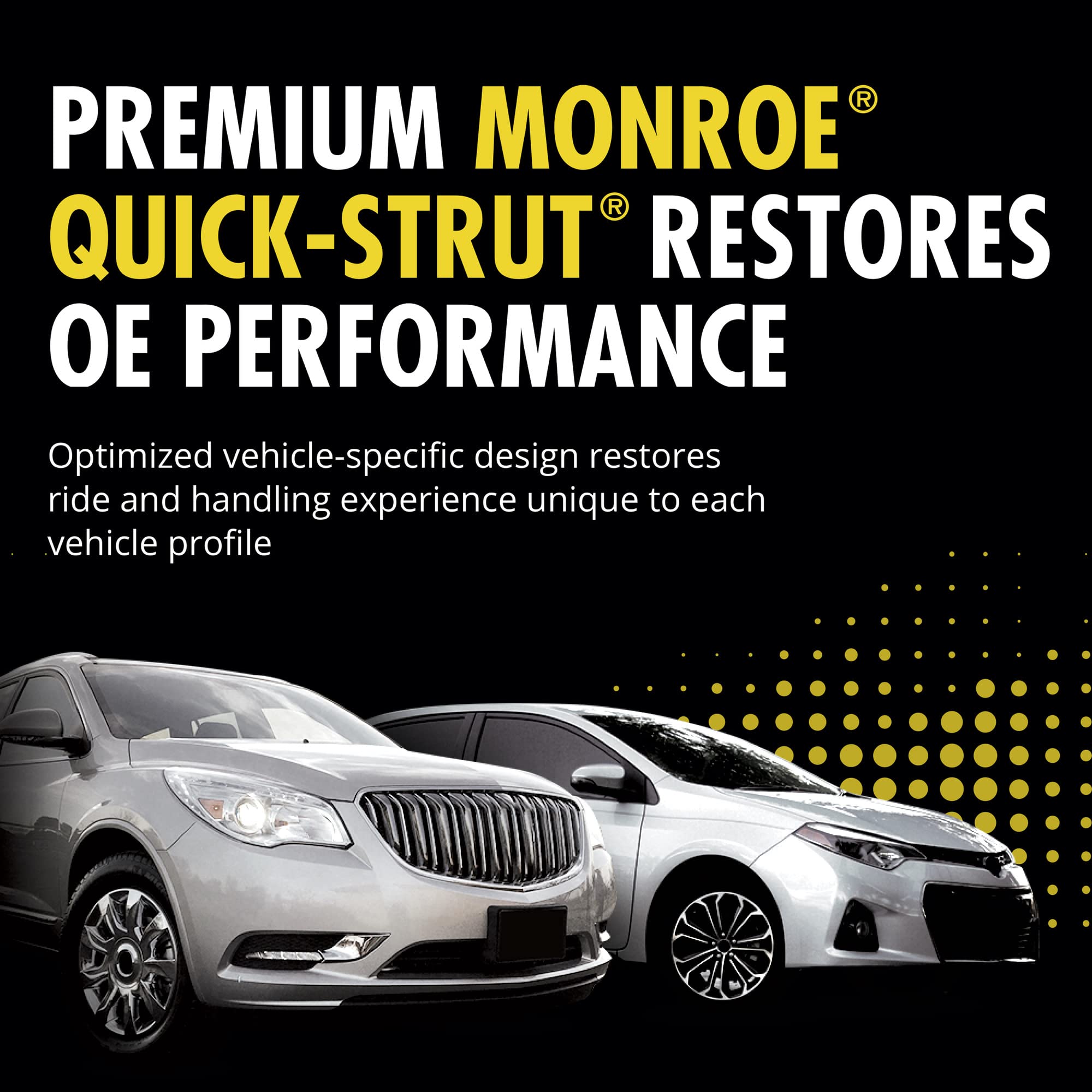 Monroe Quick-Strut 471128L Suspension Strut and Coil Spring Assembly for Chrysler Town & Country