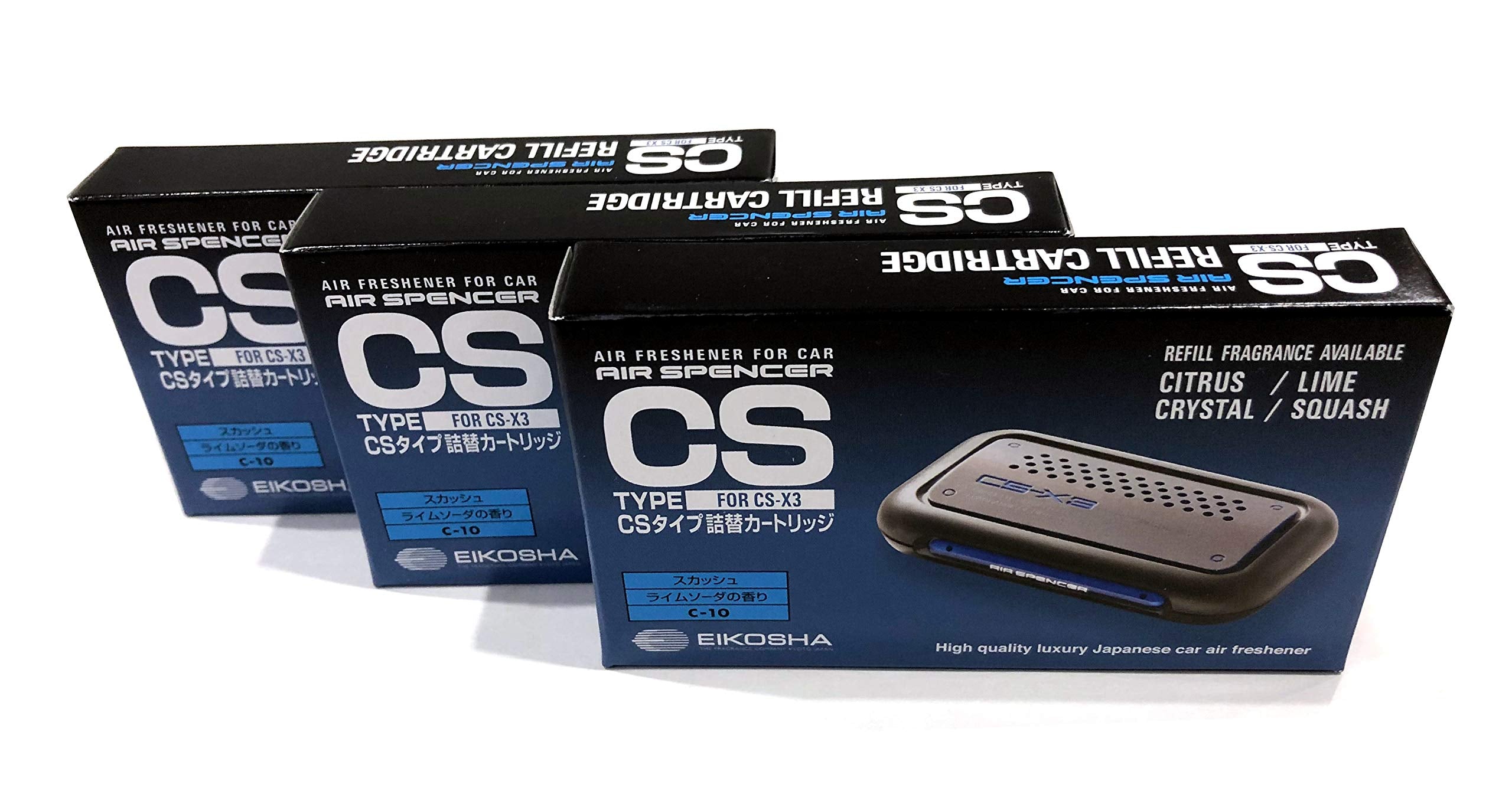 CS-X3 Squash C10 Air Spencer Refill - Pack of 3