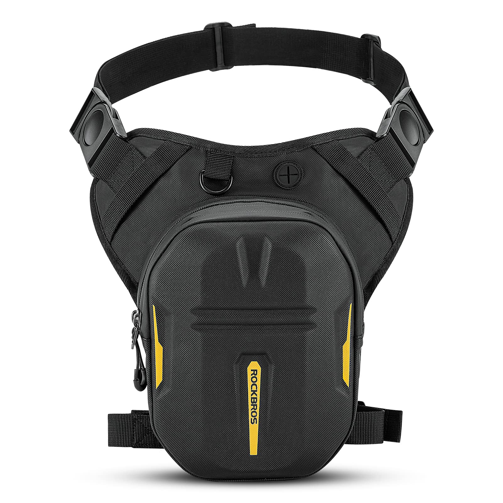 Rockbros Hard Shell Drop Leg Bag Motorcycle Waist Pack Magnetic Motorcycle Tank Bag Thigh Bags For Men Women Muti-Functions For 