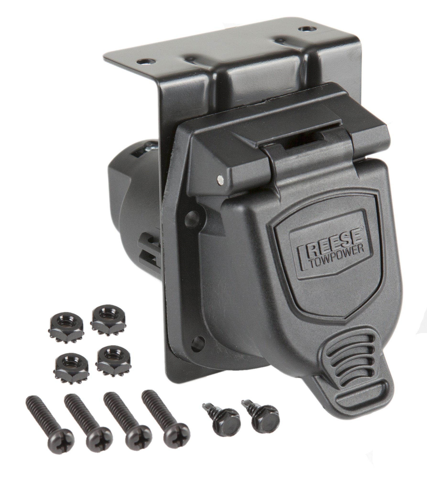 Reese Towpower 85475 Professional Series 7Way Blade Vehicle End Connector,Regular