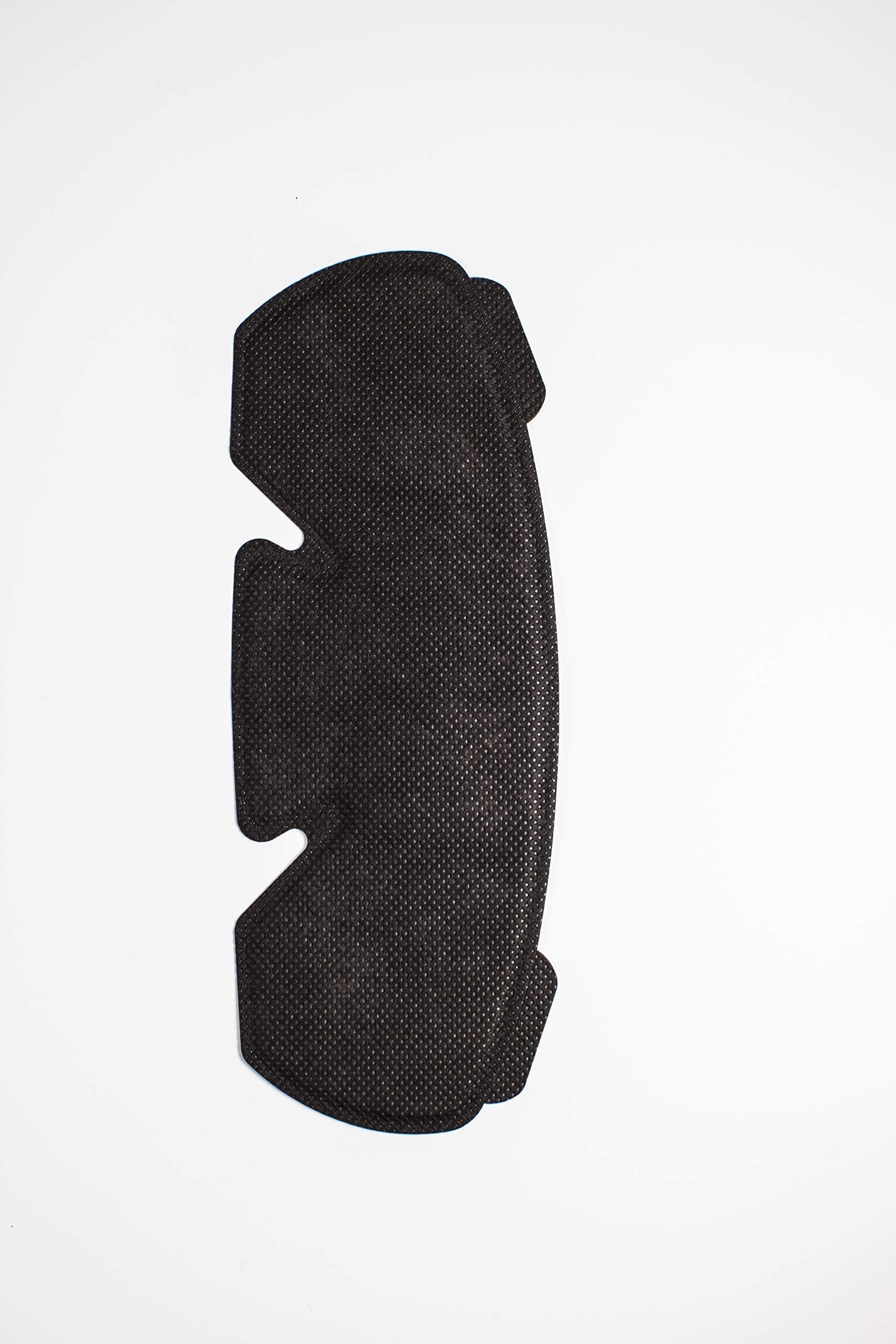 No Sweat Hockey Helmet Sweat Liners, 50 Pack, Polyester, Black - Patented Sweatlock Technology for Ultimate Comfort