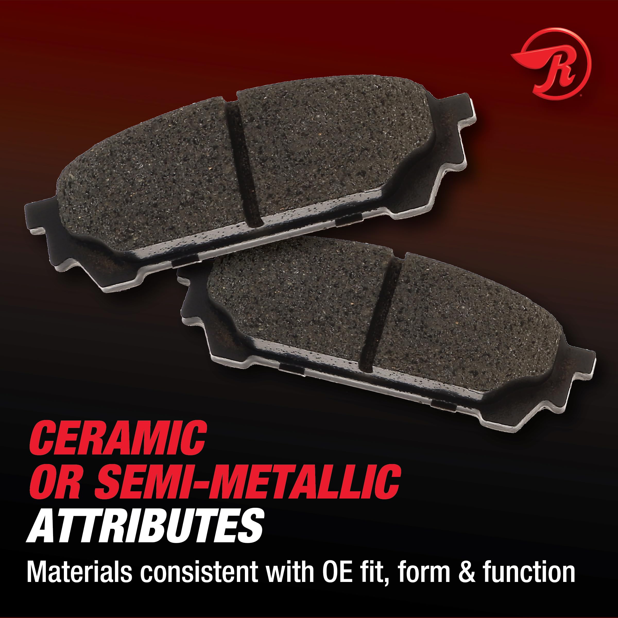 Raybestos Mgd1095Ch Reliant Brake Pad Set