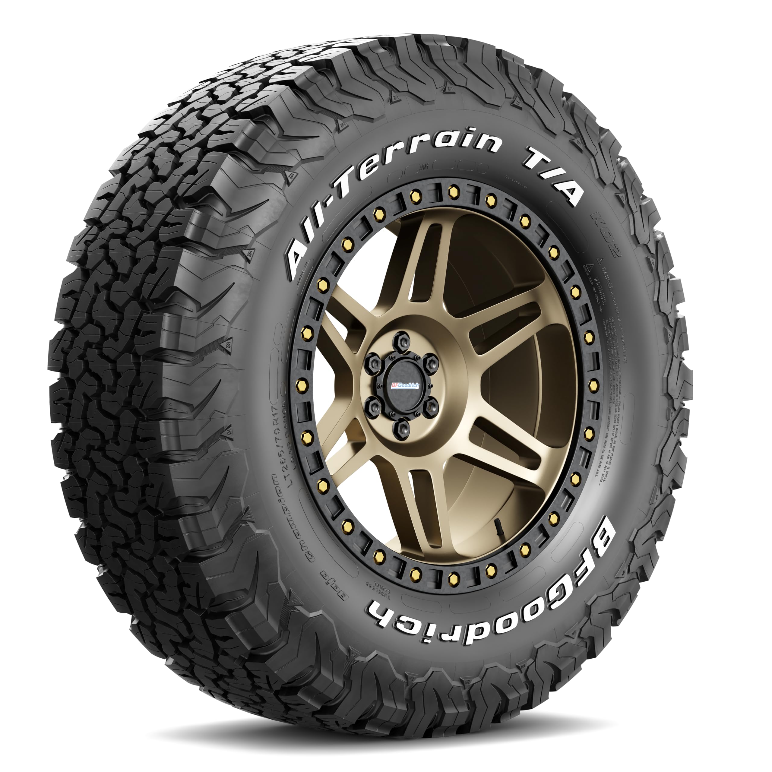 Bfgoodrich All Terrain T/A Ko2 Radial Car Tire For Light Trucks, Suvs, And Crossovers, 32X11.50R15/C 113R