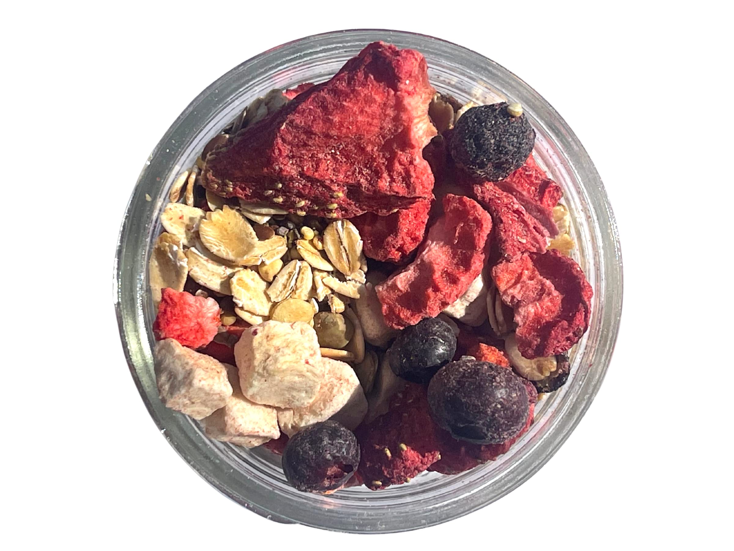 Snout And Shell Berry Hibiscus Hermit Crab Dry Food - High Protein  Nutrient Blend Diet Of Rolled Oats, Blueberries, Strawberry,