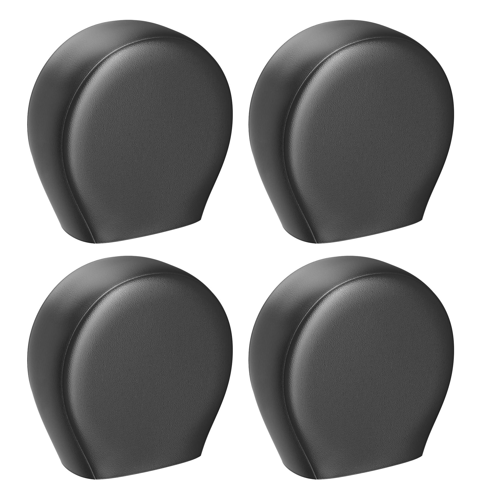 Moonet Tough Tire Covers for RV Wheel (4 Pack), Heavy Duty Thicken Sun Protectors for Truck Motorhome Boat Trailer Camper Van SU