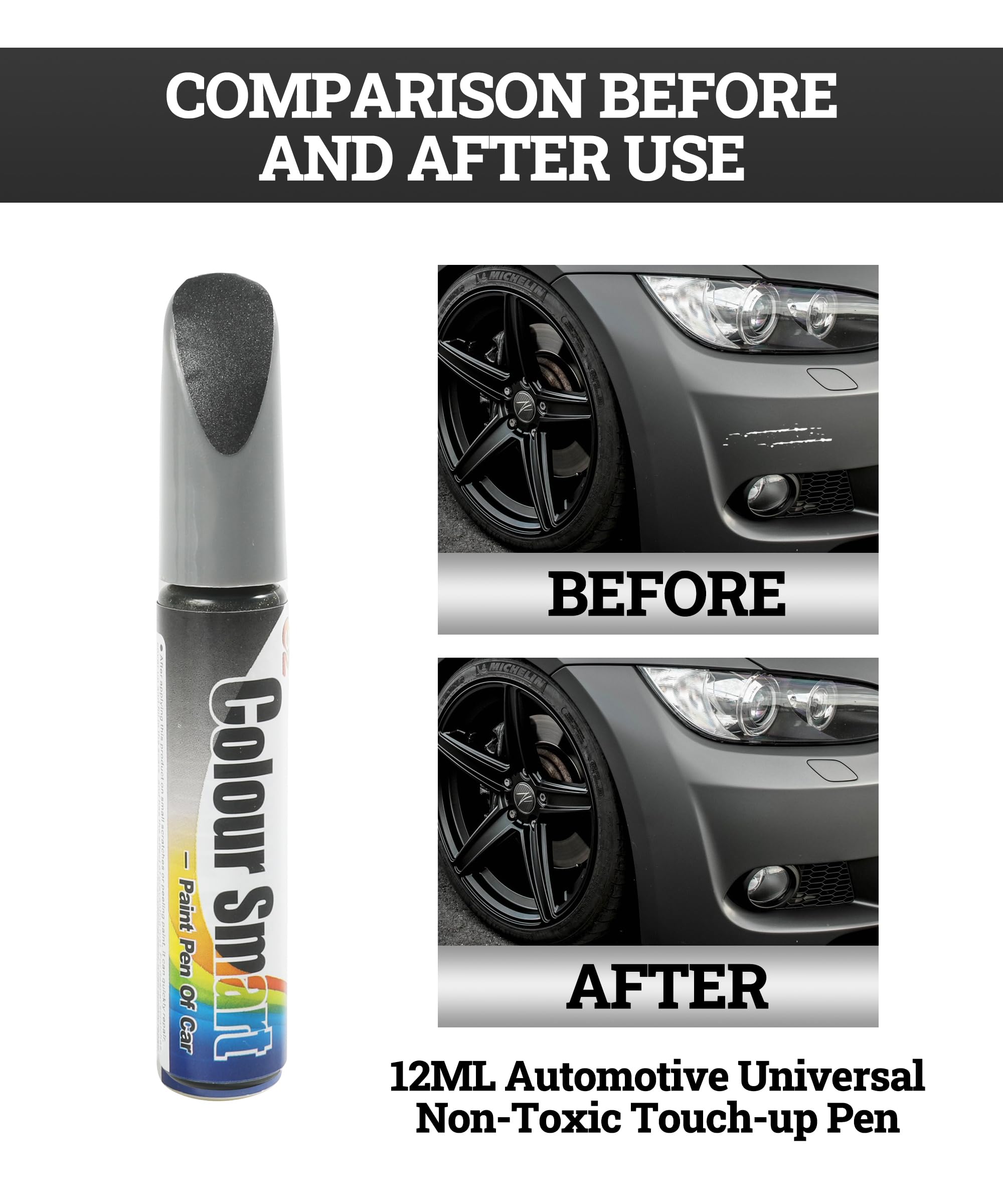 Zlirfy Car Scratch Repair Pen - Automotive Paint Pen for Quick and Easy Touch Up of Car Scratches - Clear Painting Pen Erases Sc