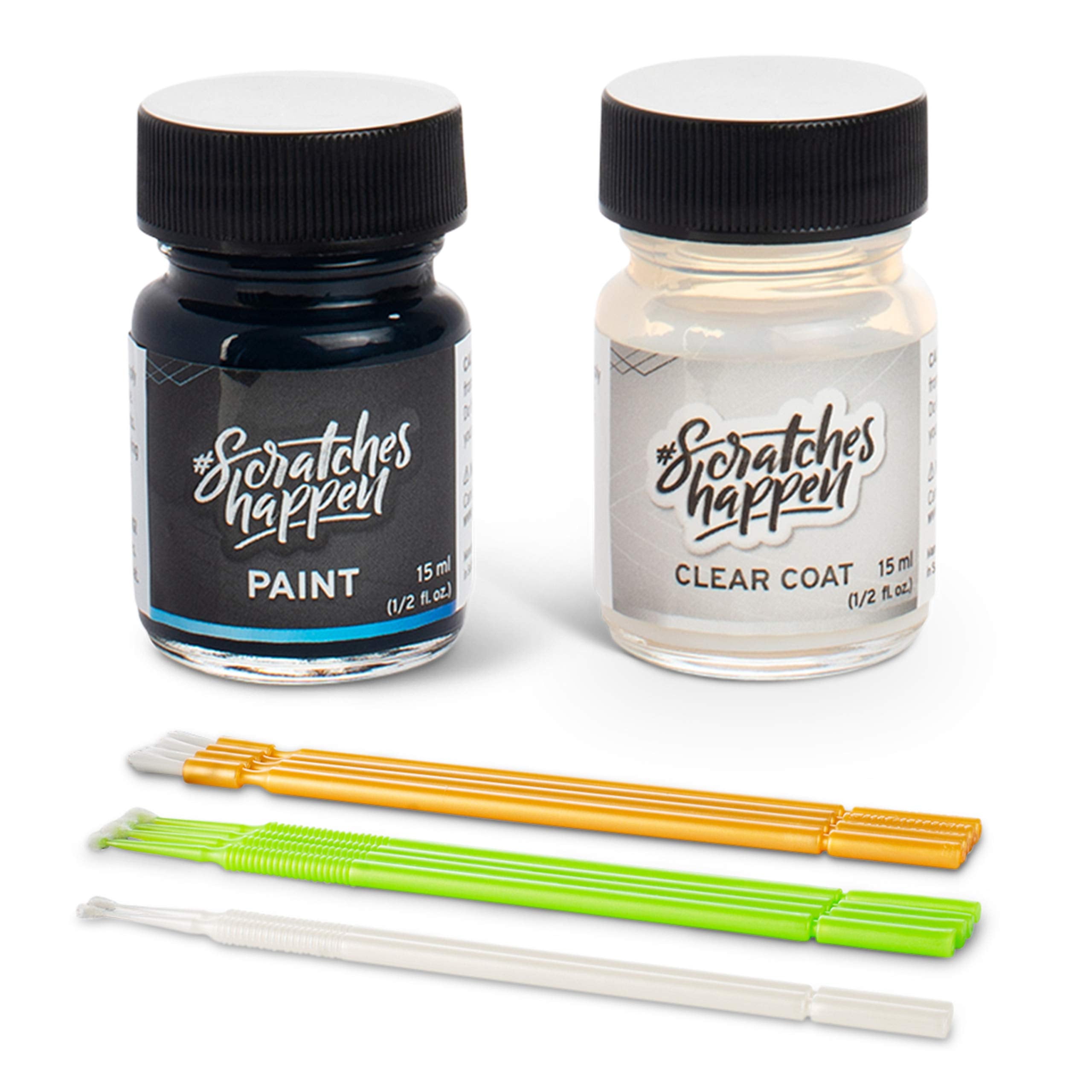 Scratcheshappen Exact-Match Touch Up Paint Kit Compatible With Audi Matador Red Metallic (Ly3S/T7) - Bottle, Essential