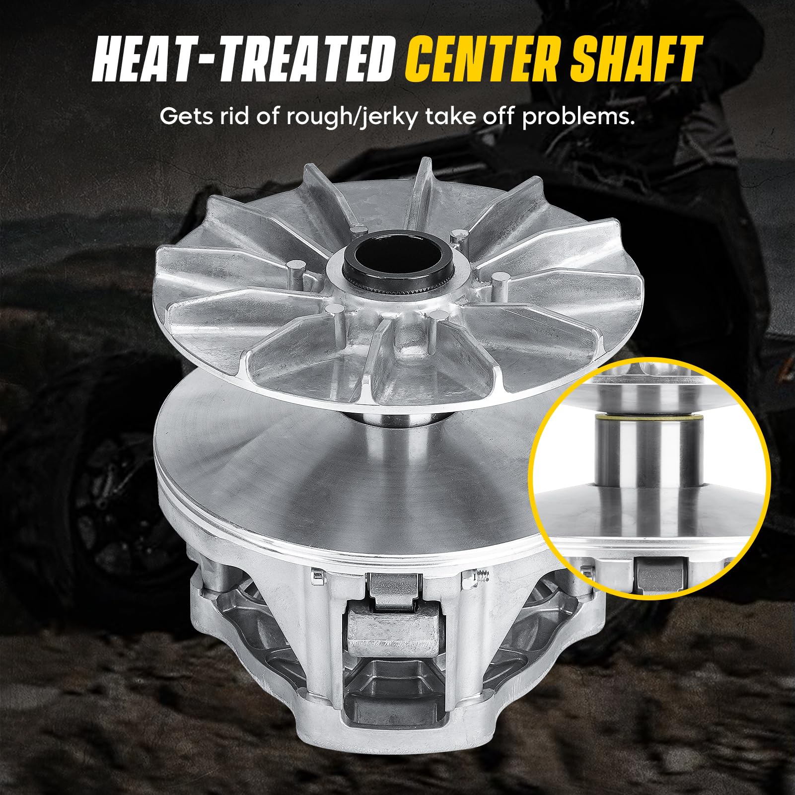 Chabushi Primary Clutch with Spring Compatible with Polaris RZR 1000 XP 2015-2018/for RZR XP 4 1000 HighLifter 2017 Replacement