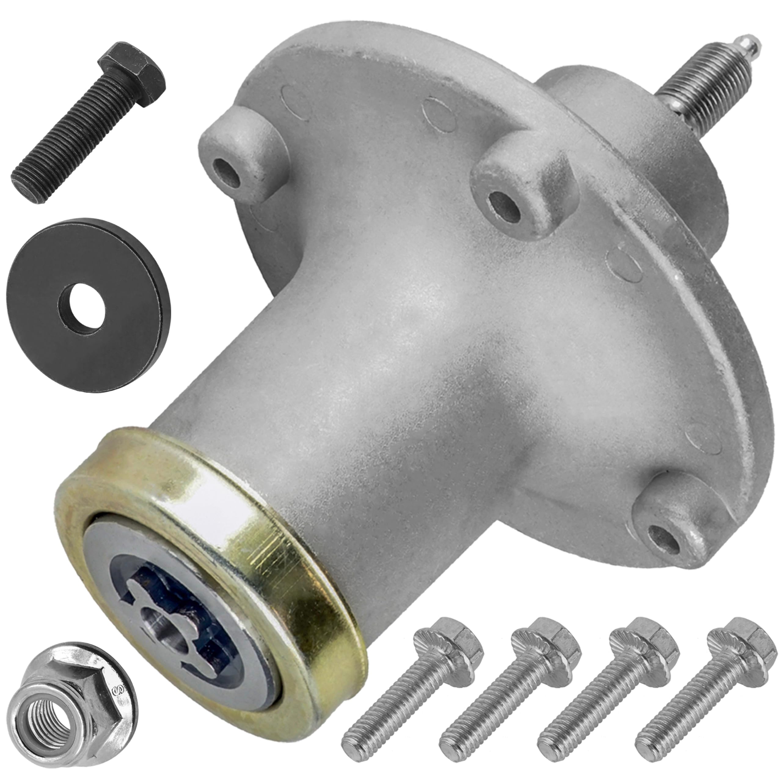 Caltric Spindle Mandrel Assembly Compatible with Husqvarna Zero Turn Mower Z 248F Z248F / 539131898
